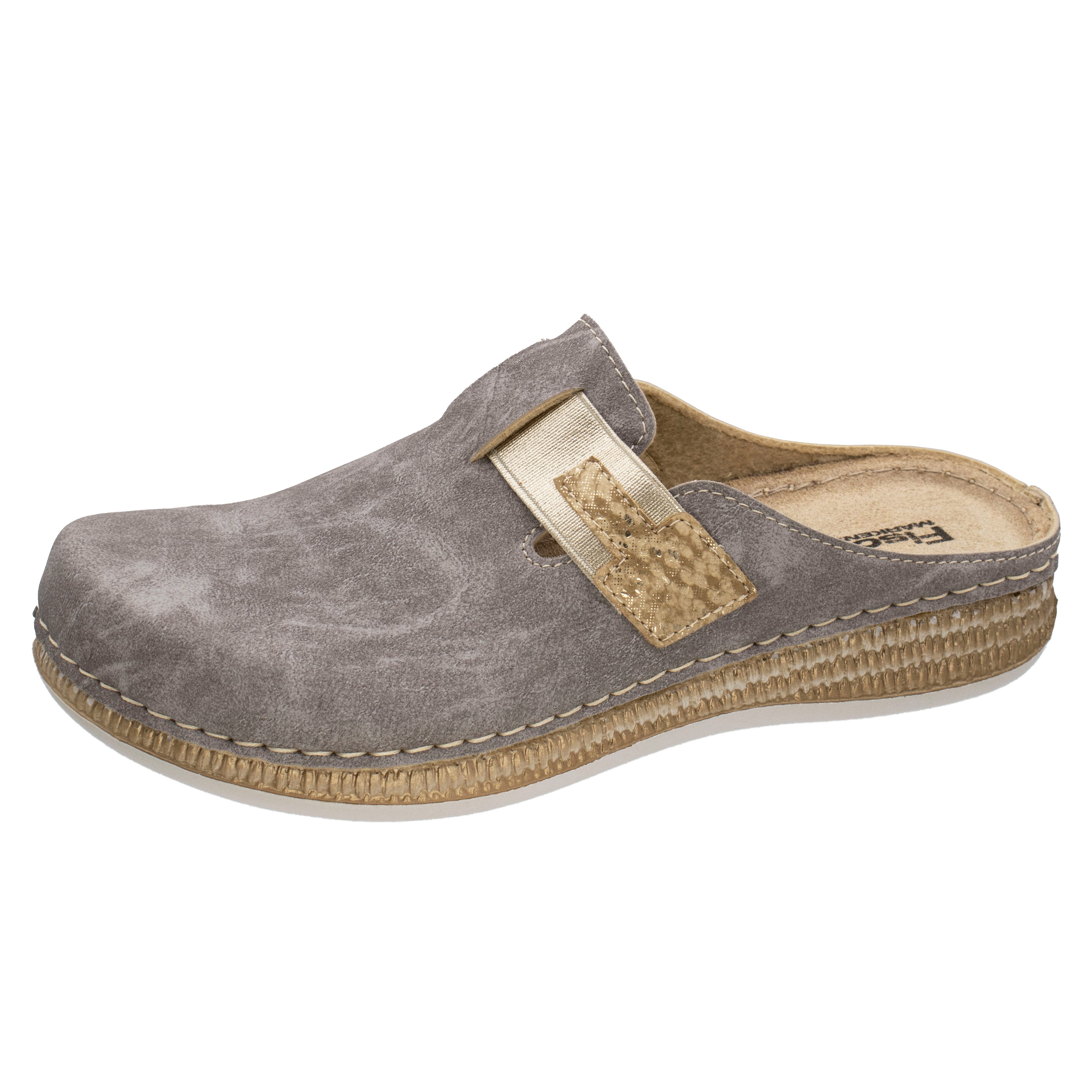 Fischer-Markenschuh Steffi Pantolette aus Vegano (Lederimitat), günstig online kaufen