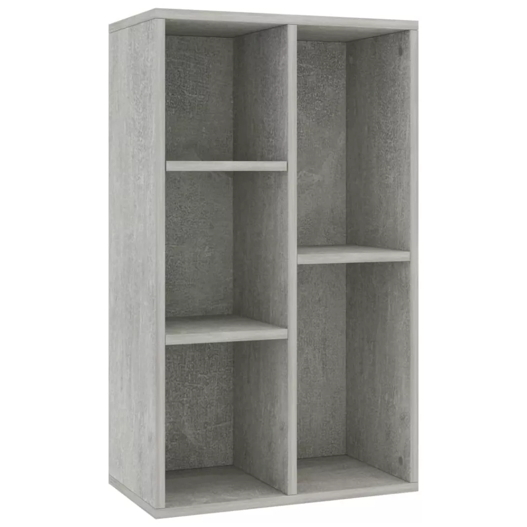 Bücherregal/sideboard Betongrau 50x25x80 Cm Spanplatte günstig online kaufen