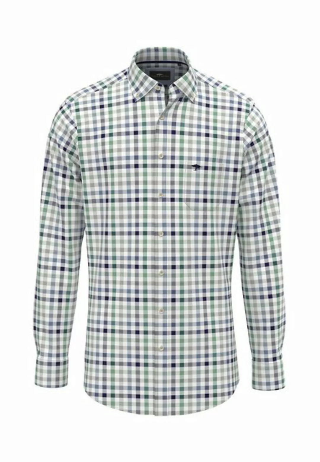 FYNCH-HATTON T-Shirt Classic Combi Check,B.D., 1/1 günstig online kaufen