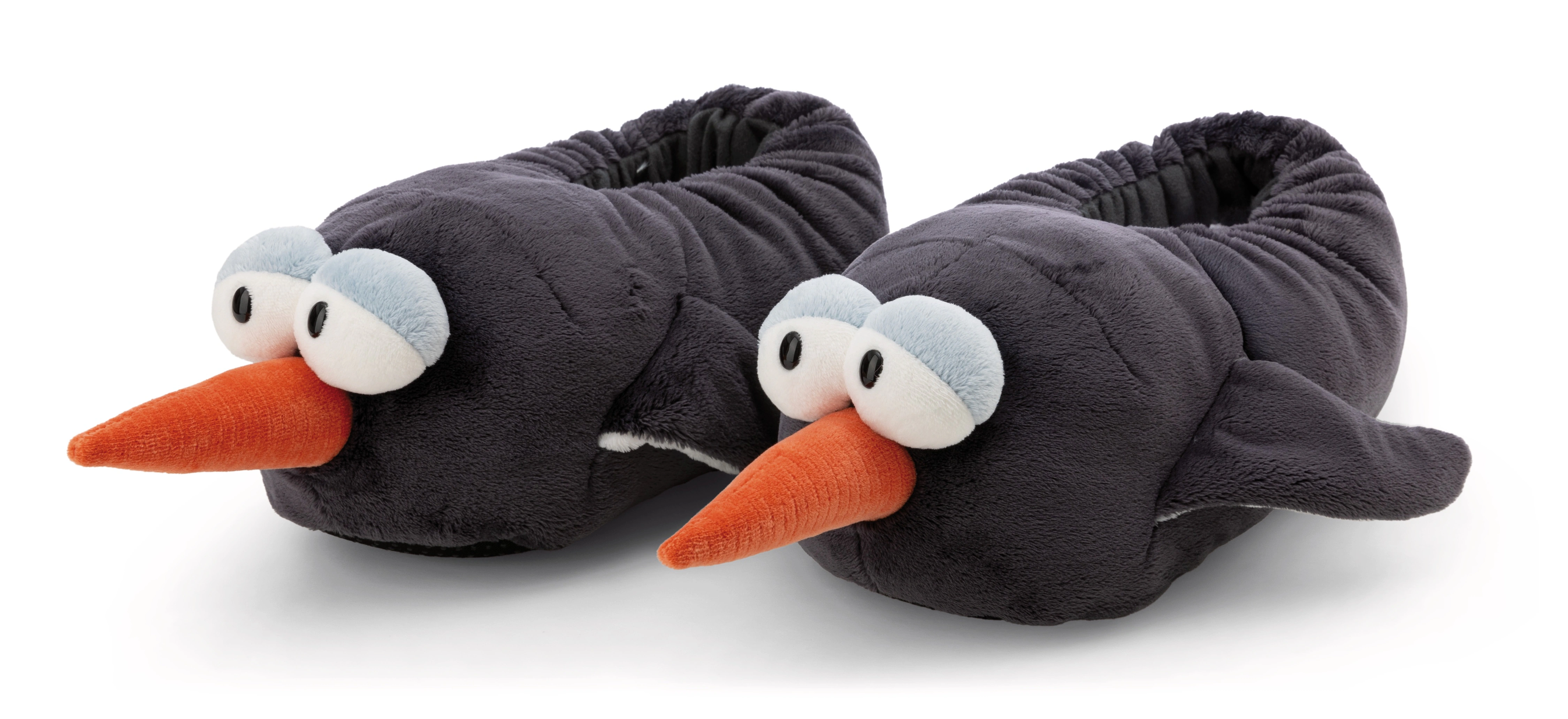Nici Plüsch Hausschuhe "Nici Green Pinguin Jorge Thunder", Hausschuh zum Sc günstig online kaufen
