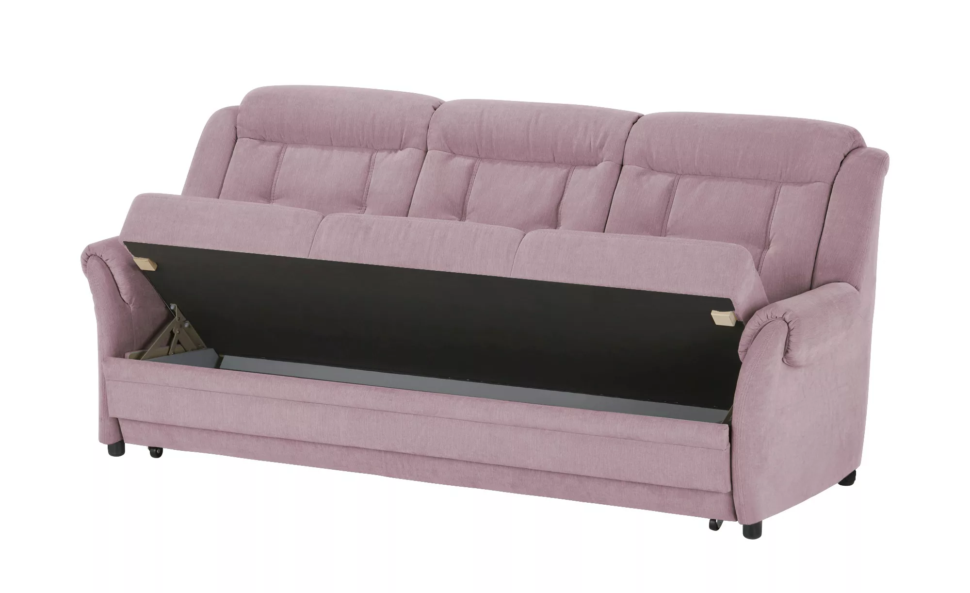 Polstermöbel Oelsa Einzelsofa mit Vorziehfunktion Andorra ¦ rosa/pink ¦ Maß günstig online kaufen