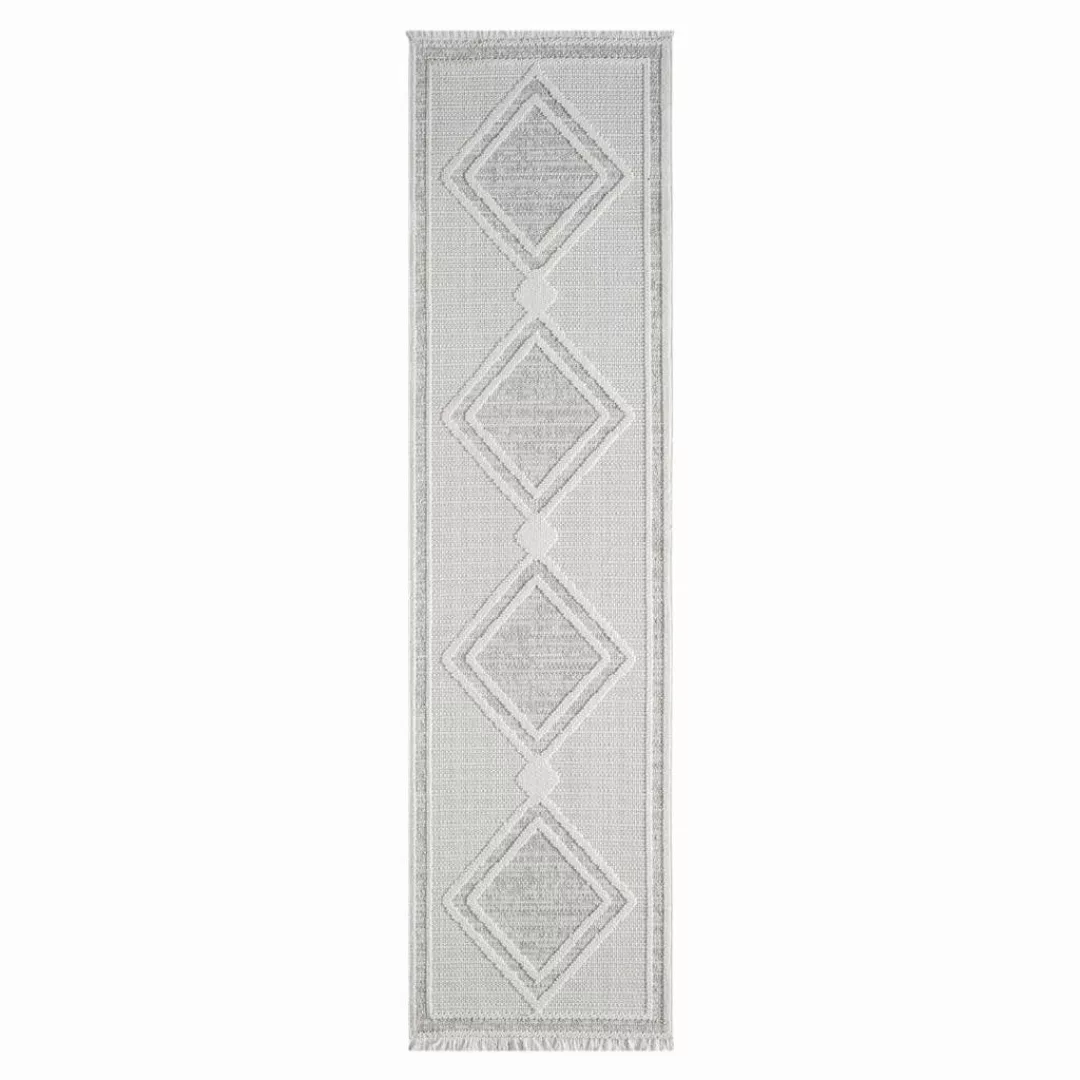 Carpet City Teppich »LINDO 8853«, rechteckig, 11 mm Höhe, Kurzflor, Hochtie günstig online kaufen