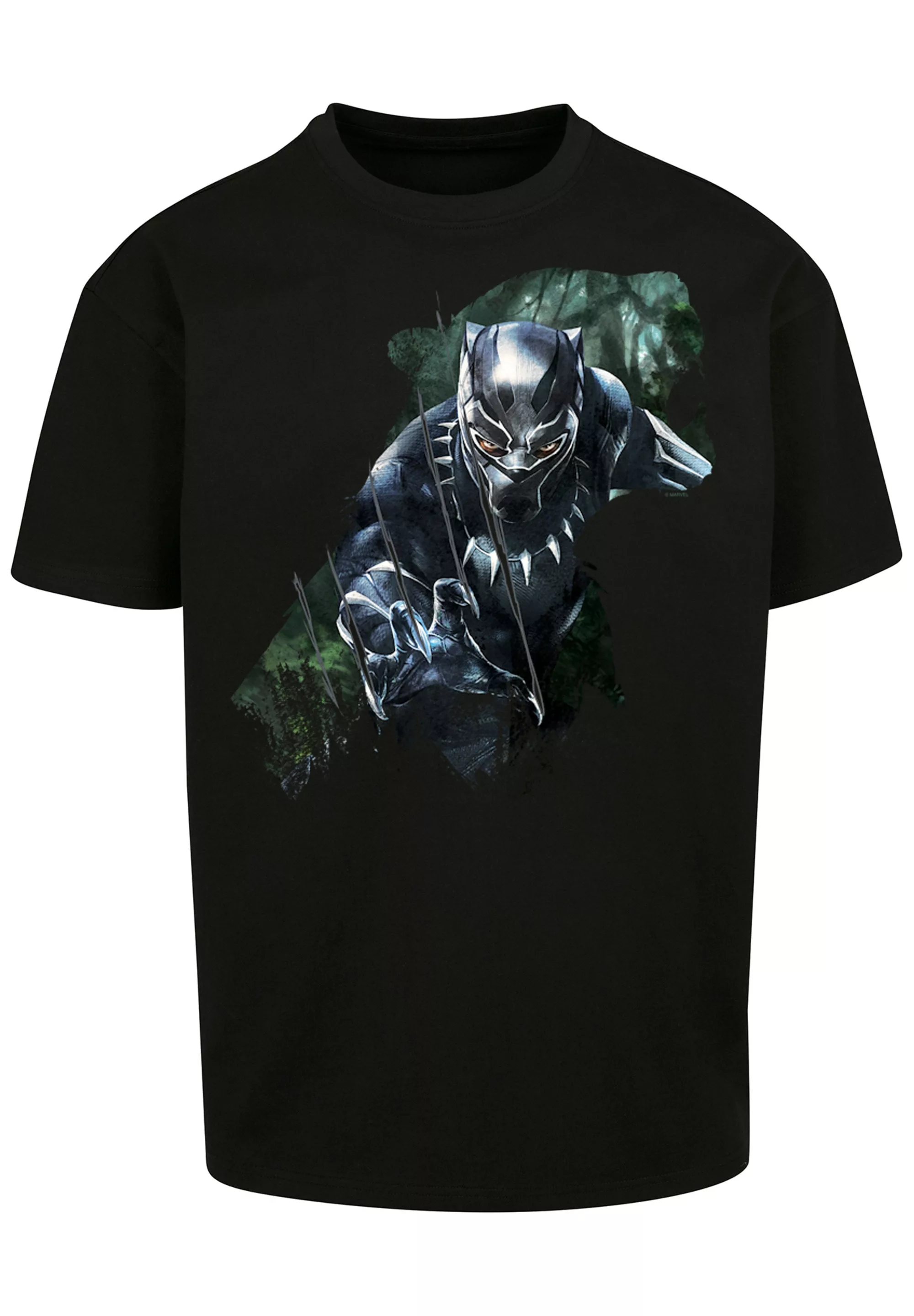 F4NT4STIC T-Shirt "Marvel Black Panther Wild Sillhouette", Print günstig online kaufen