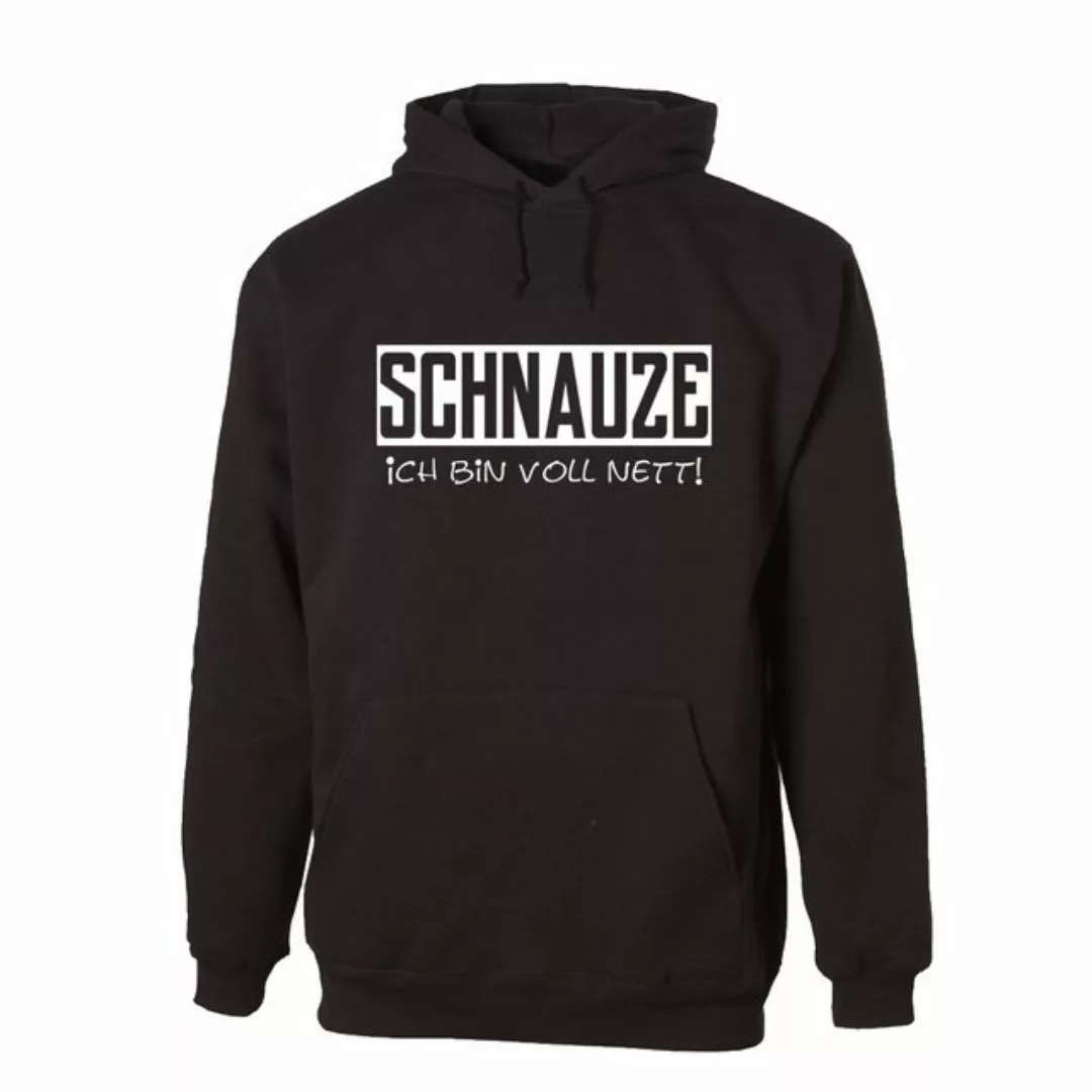 G-graphics Hoodie Schnauze – Ich bin voll nett! Unisex mit trendigem Frontp günstig online kaufen