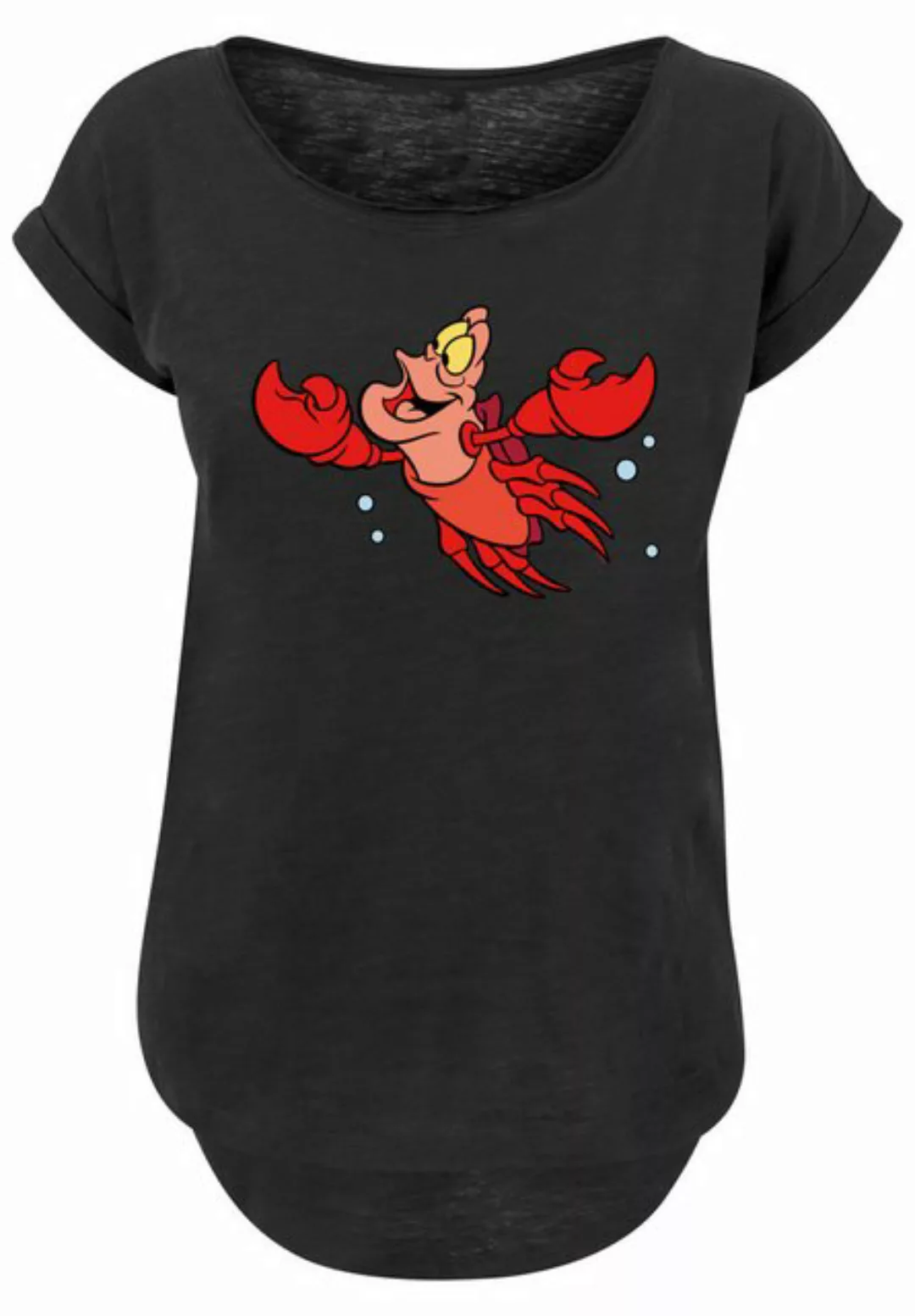 F4NT4STIC T-Shirt Disney Arielle die Meerjungfrau Sebastian Bubbles Print günstig online kaufen