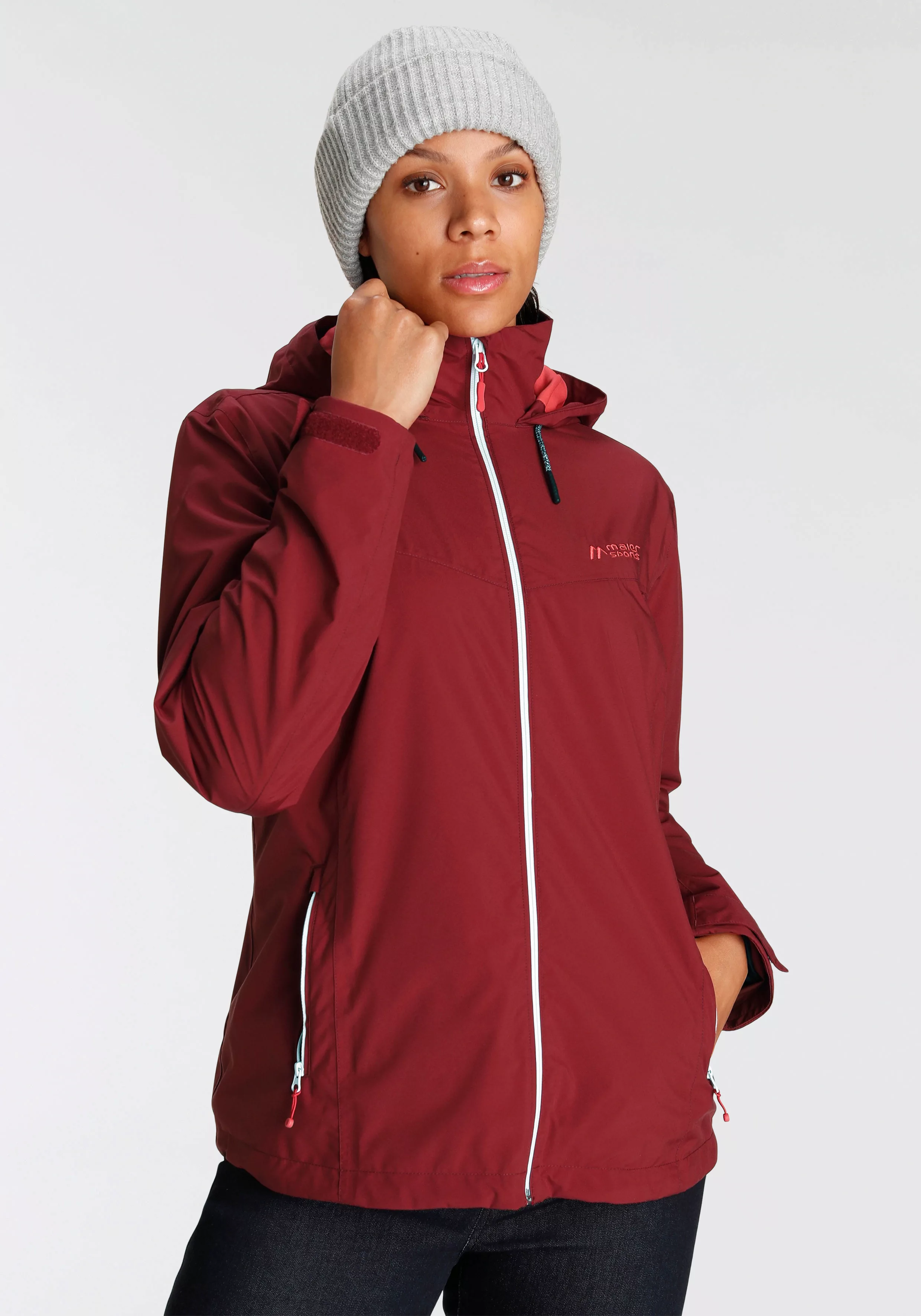 Maier Sports Outdoorjacke, mit Kapuze, Wasserdichte Übergangsjacke, auch in günstig online kaufen