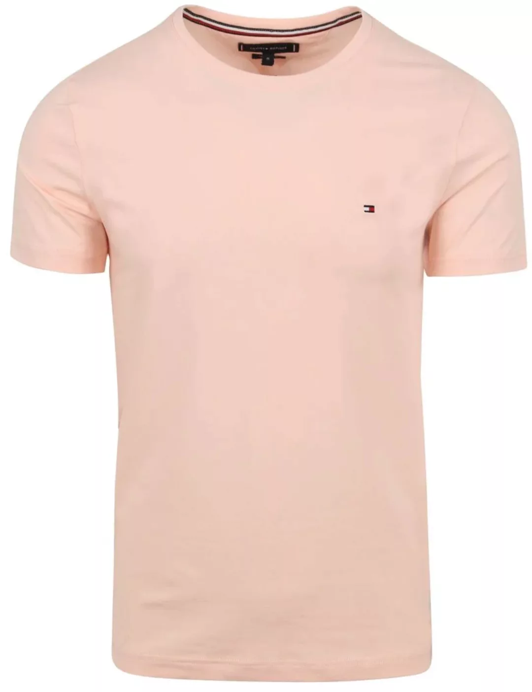 Tommy Hilfiger Logo T-shirt Hellrosa - Größe M günstig online kaufen