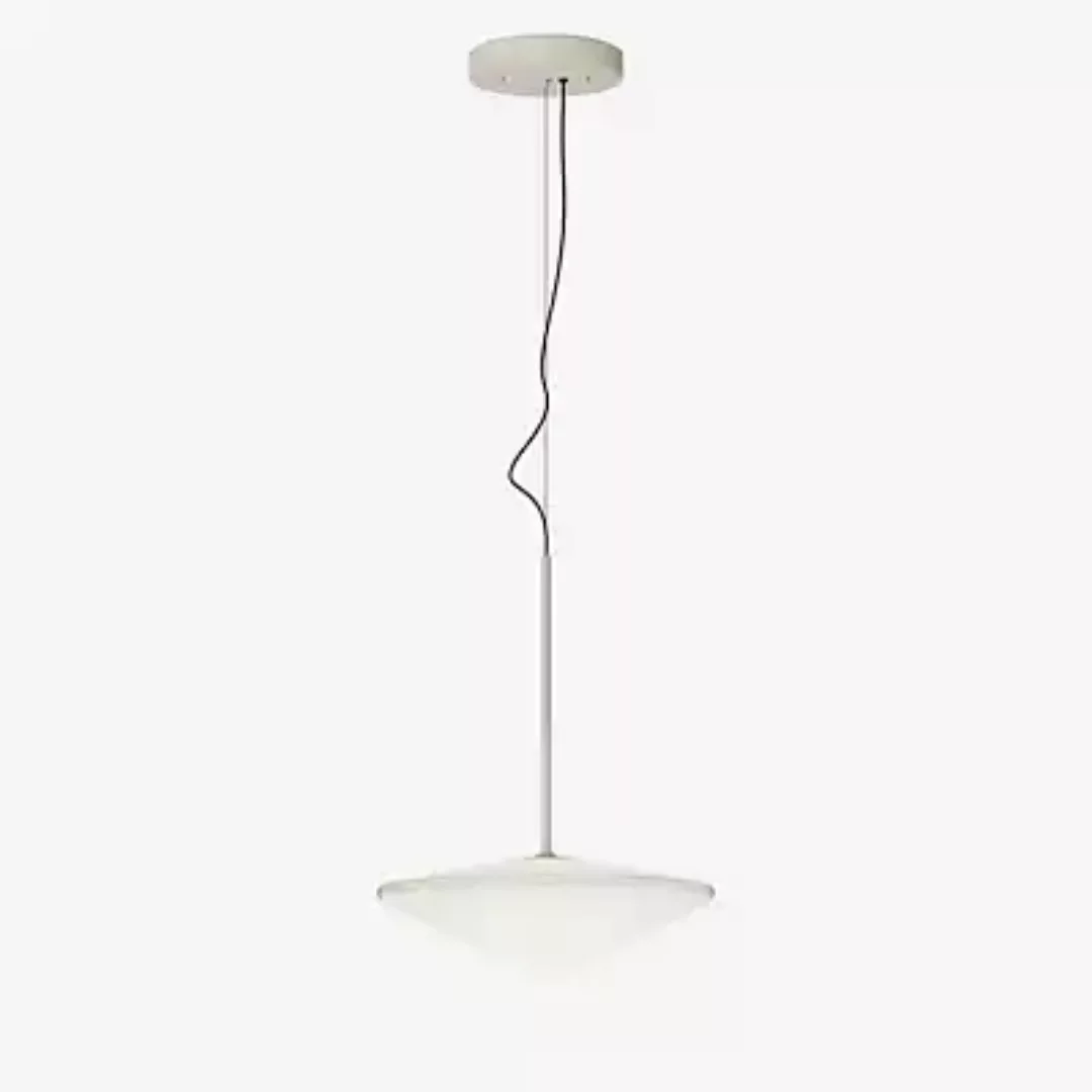 Vibia Tempo Pendelleuchte LED konisch, creme - ø34,5 cm - Casambi günstig online kaufen