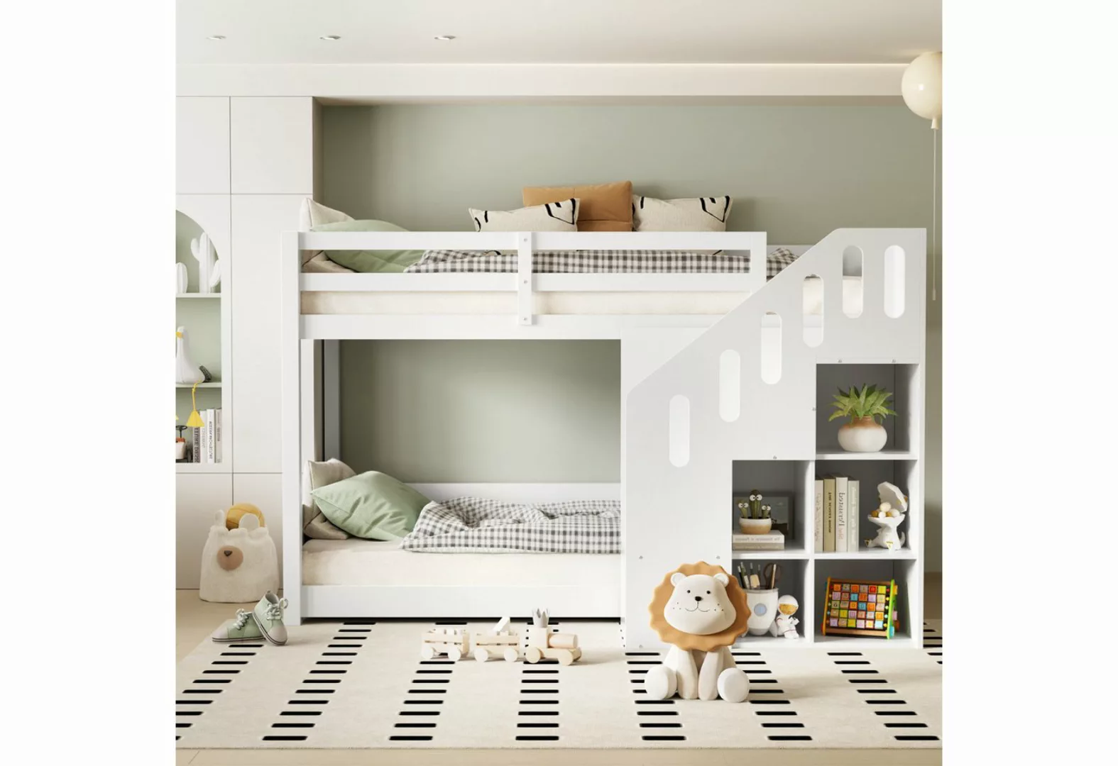 PHOEBE CAT Etagenbett (Kinderbett, Hochbett 90x200 cm), mit Lattenrost und günstig online kaufen