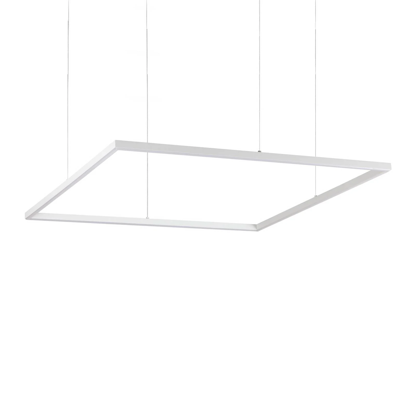 Ideal Lux LED-Hängelampe Oracle Slim 90 x 90 cm weiß 3.000 K günstig online kaufen