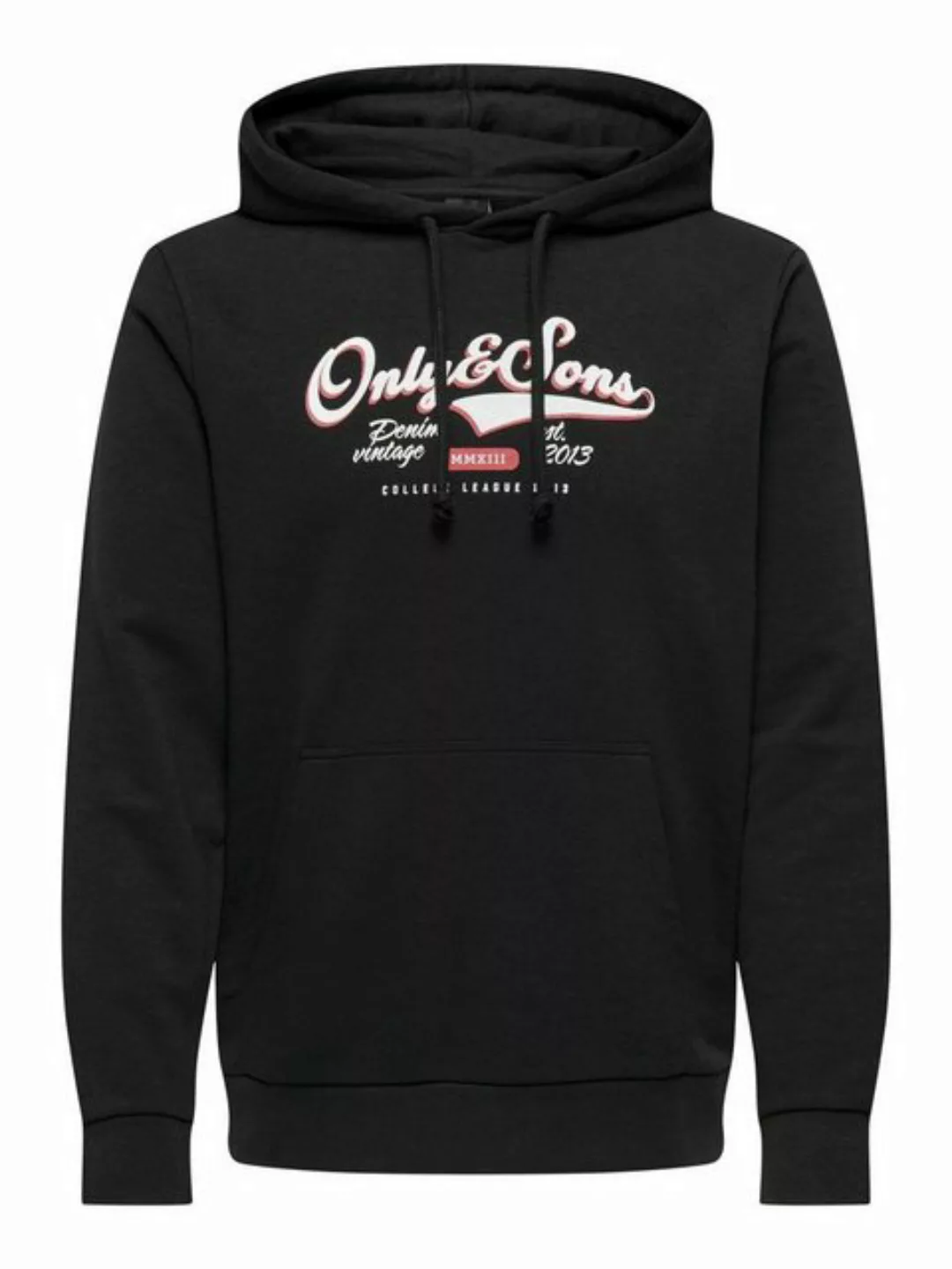 ONLY & SONS Kapuzensweatshirt ONSLENNY REG VINTAGE PRINT HOOD SWEAT günstig online kaufen