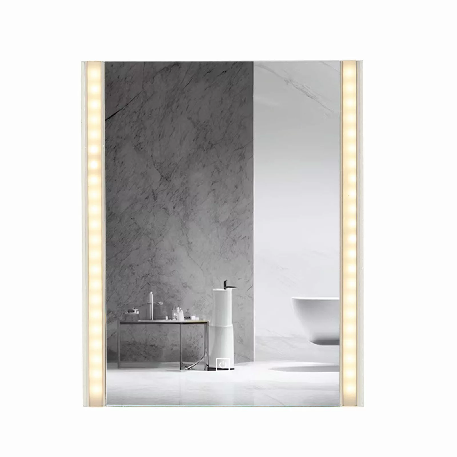 Ofcasa Badspiegel LED Badezimmerspiegel, Rechteckiger Wandspiegel günstig online kaufen