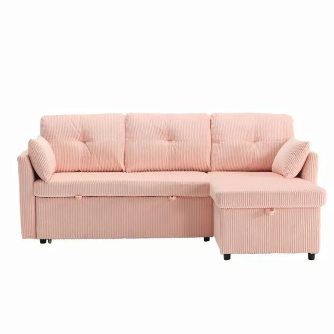 IDEASY Schlafsofa mit Stauraum und ausziehbarem Bett, austauschbares, , mod günstig online kaufen