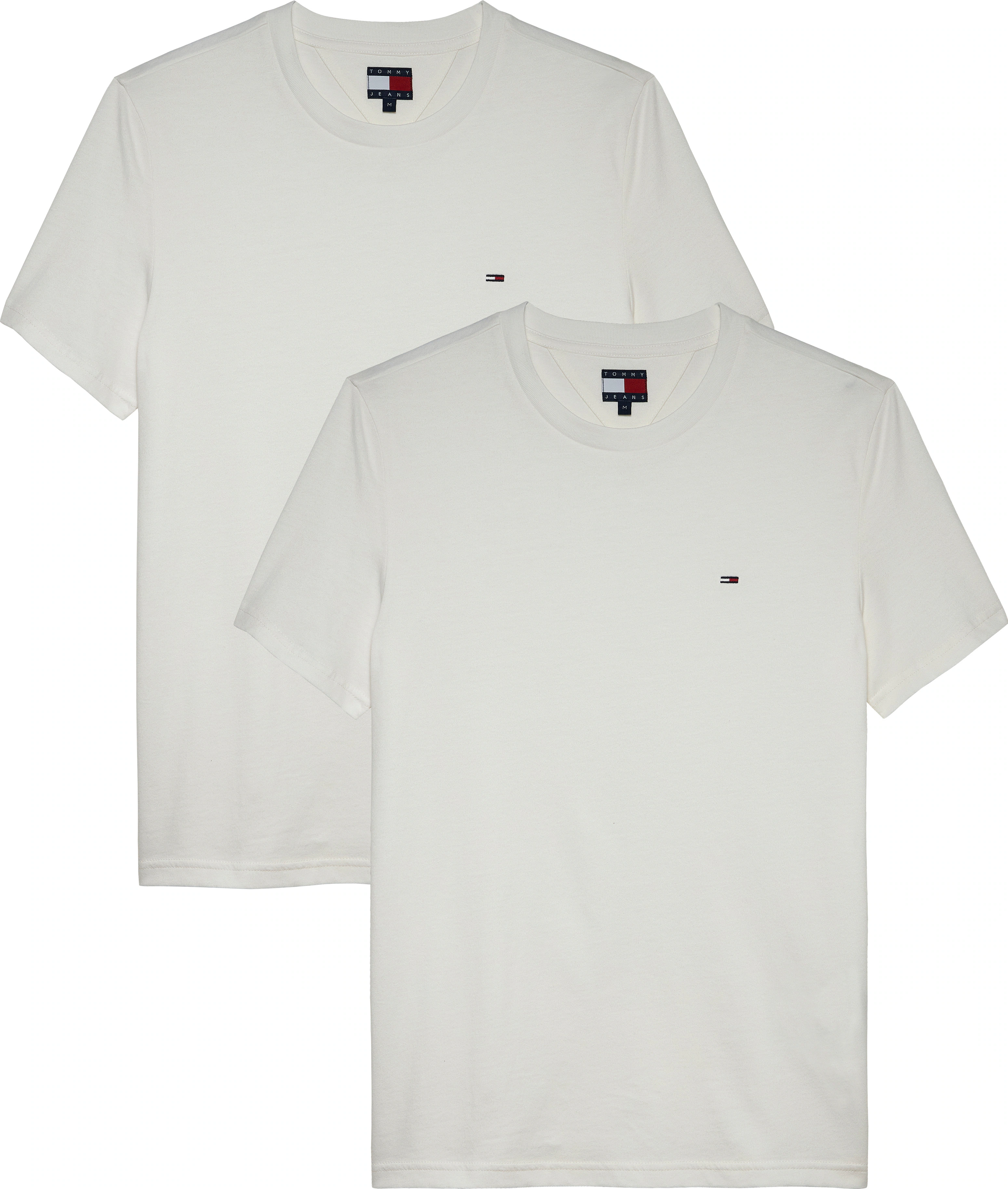 Tommy Jeans Rundhalsshirt "TJM XSLIM 2PACK JERSEY TEE EXT", (Packung, 2er-P günstig online kaufen