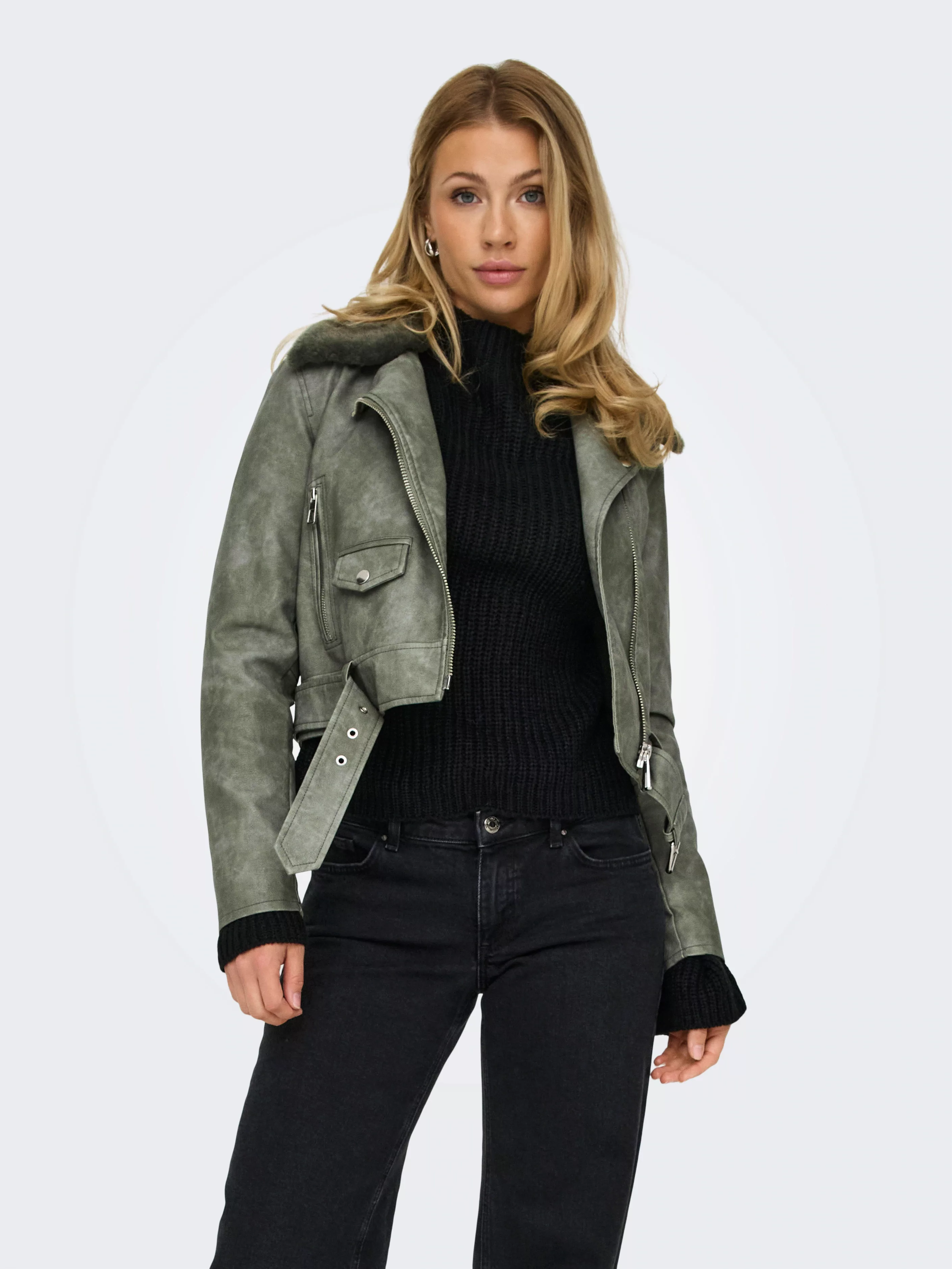 ONLY Lederjacke ONLMacy (1-St) günstig online kaufen