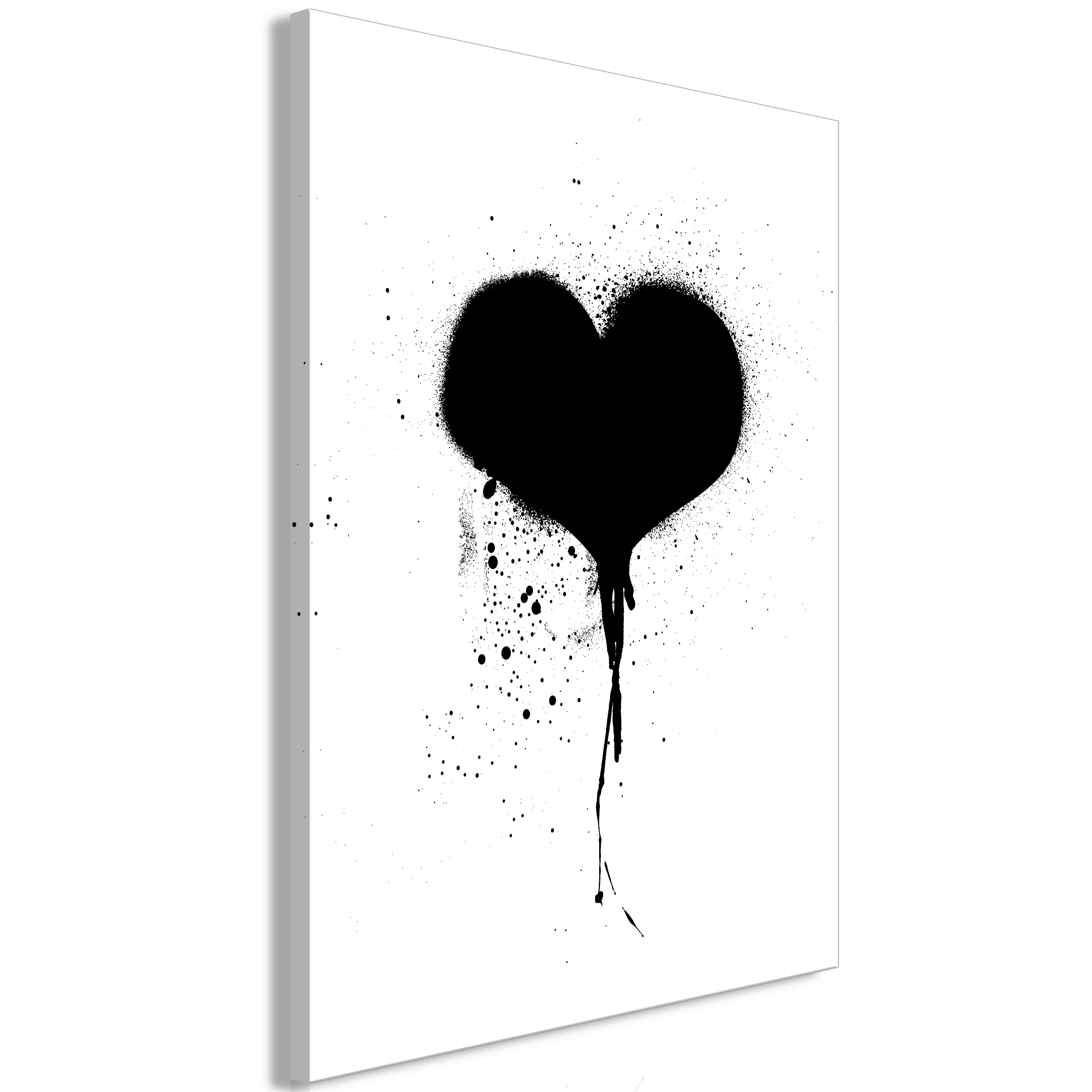 Wandbild - Destroyed Heart (1 Part) Vertical günstig online kaufen