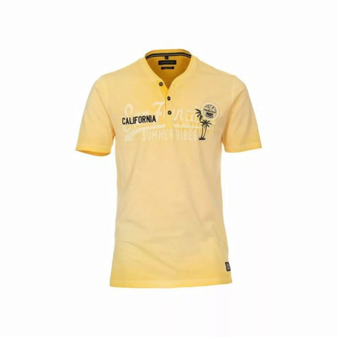 VENTI T-Shirt gelb regular (1-tlg) günstig online kaufen