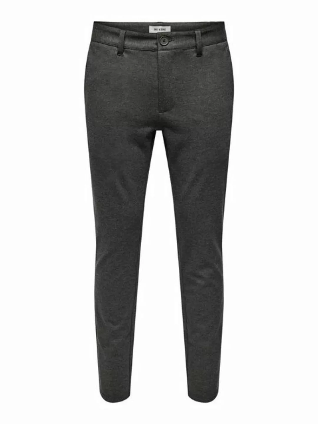 Only & Sons Herren Chino Hose ONSMARK 2911 - Slim Fit - Schwarz günstig online kaufen