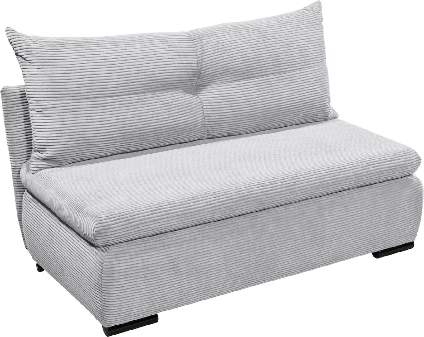 ED EXCITING DESIGN Schlafsofa "Charlie", frei im Raum stellbar, mit Bettkas günstig online kaufen