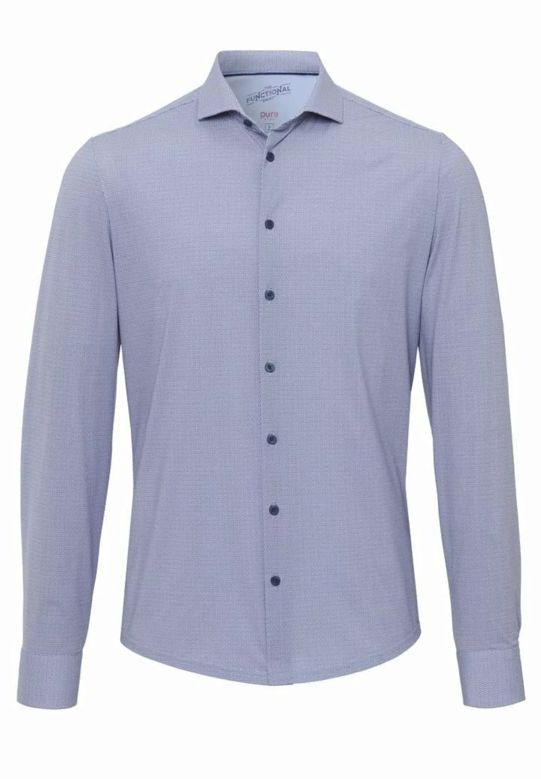 Pure The Functional Shirt Druck Blau - Größe 41 günstig online kaufen
