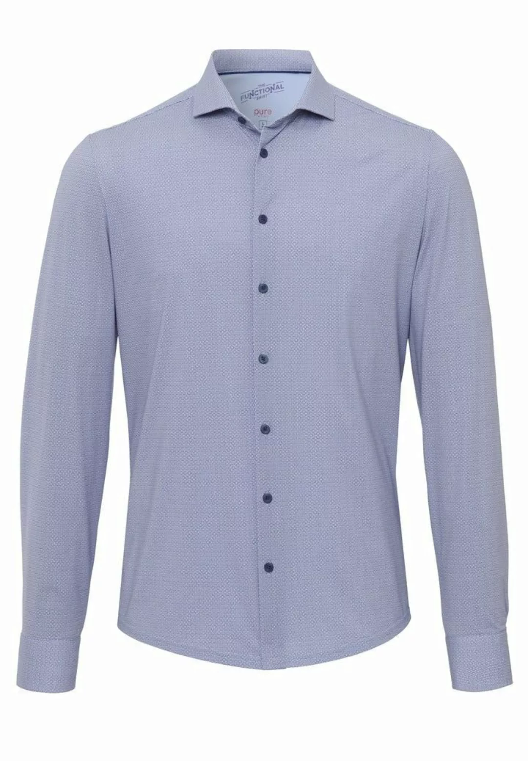 Pure The Functional Shirt Druck Blau - Größe 43 günstig online kaufen