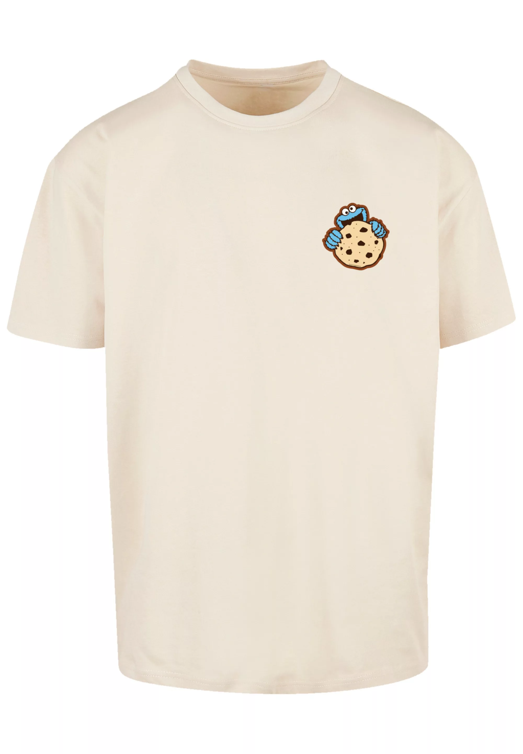 F4NT4STIC T-Shirt "Sesamstraße Chocolate Cookie", Premium Qualität günstig online kaufen