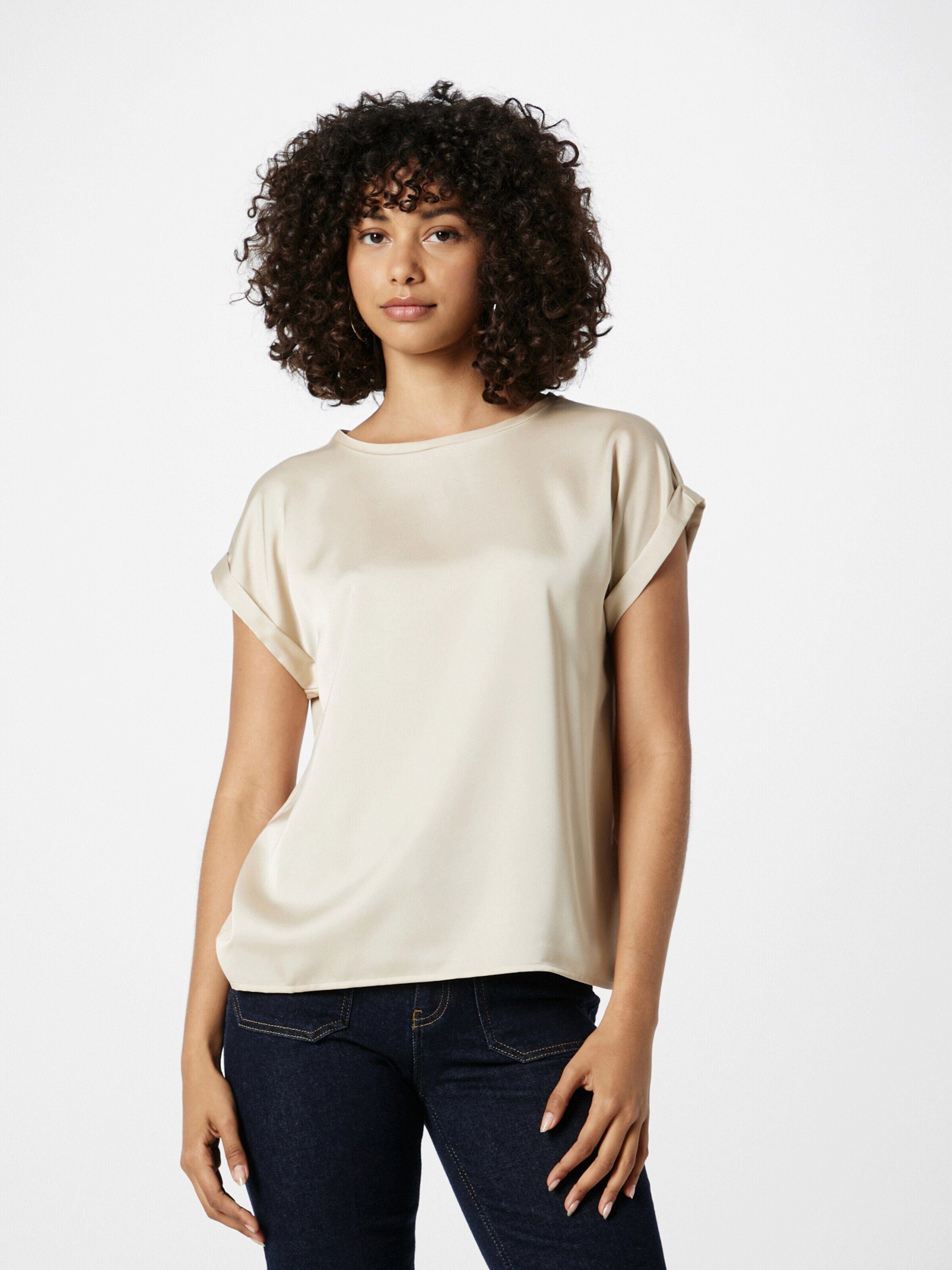 Vila T-Shirt Satin Blusen Kurzarm Basic günstig online kaufen