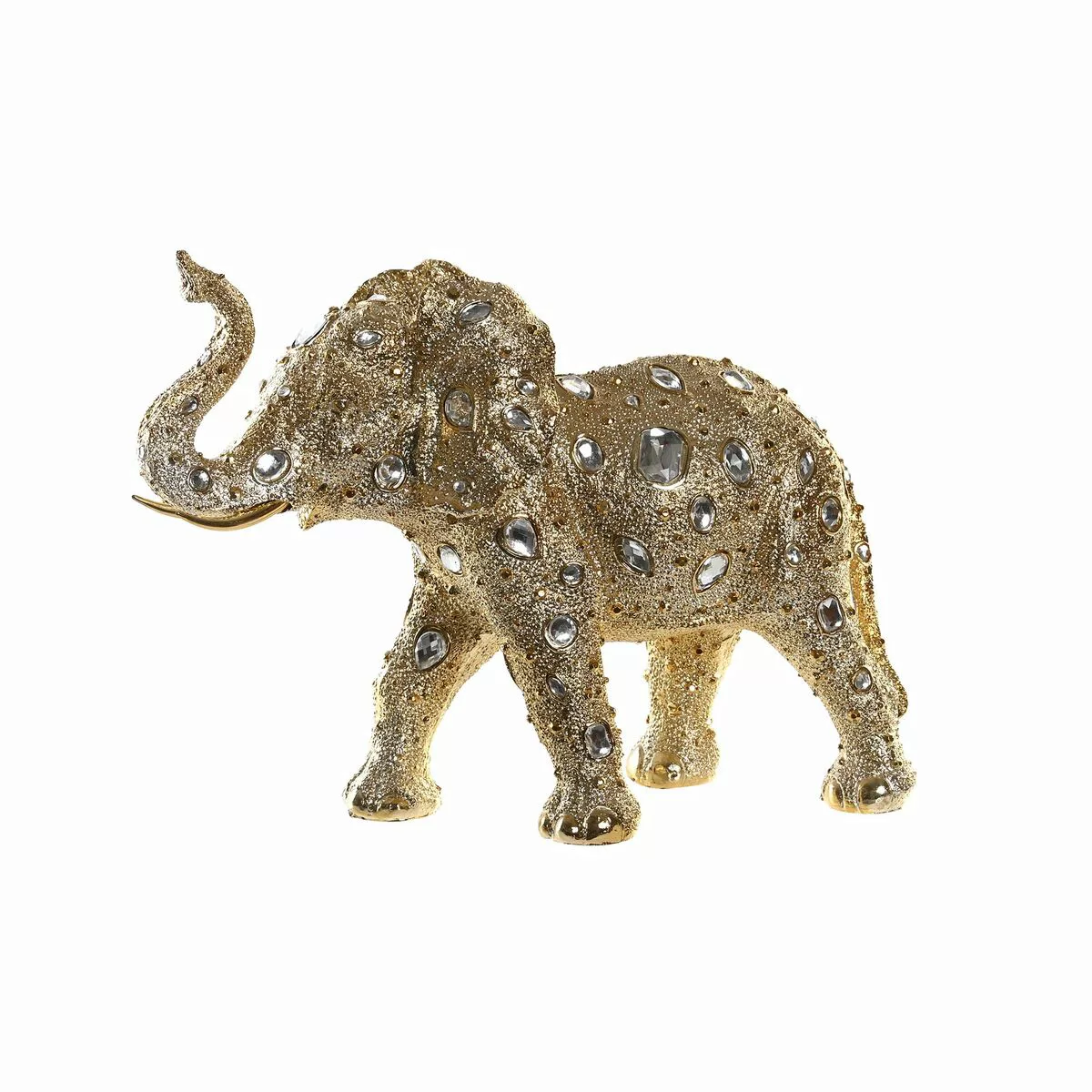 Deko-figur Dkd Home Decor Elefant Harz Moderne (36 X 14 X 26,5 Cm) günstig online kaufen