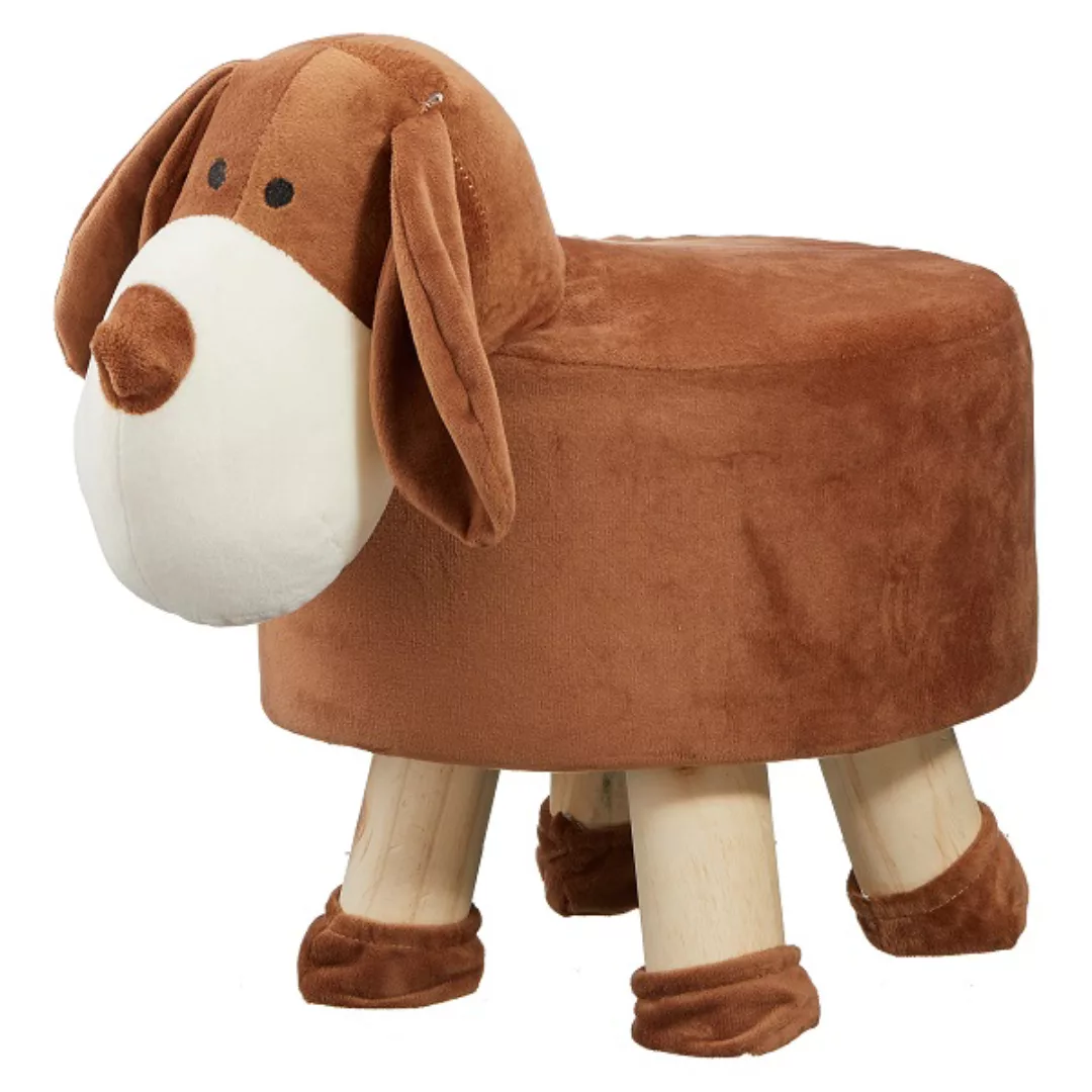 Hocker &quot Hund&quot  30 cm hoch Braun günstig online kaufen