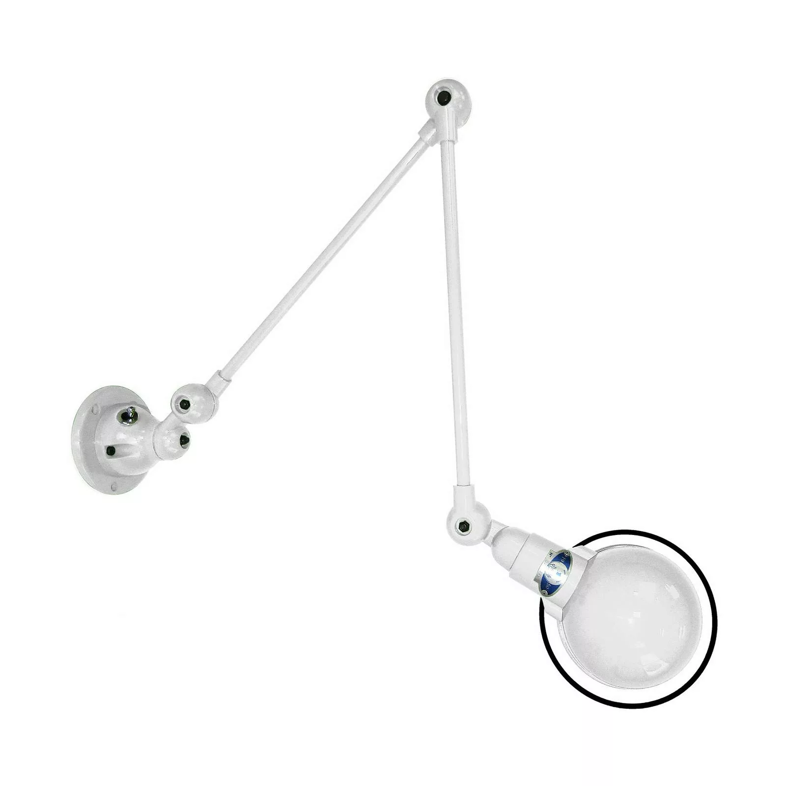 Jieldé Signal SI331 Wandlampe 2fach-Arm weiß günstig online kaufen