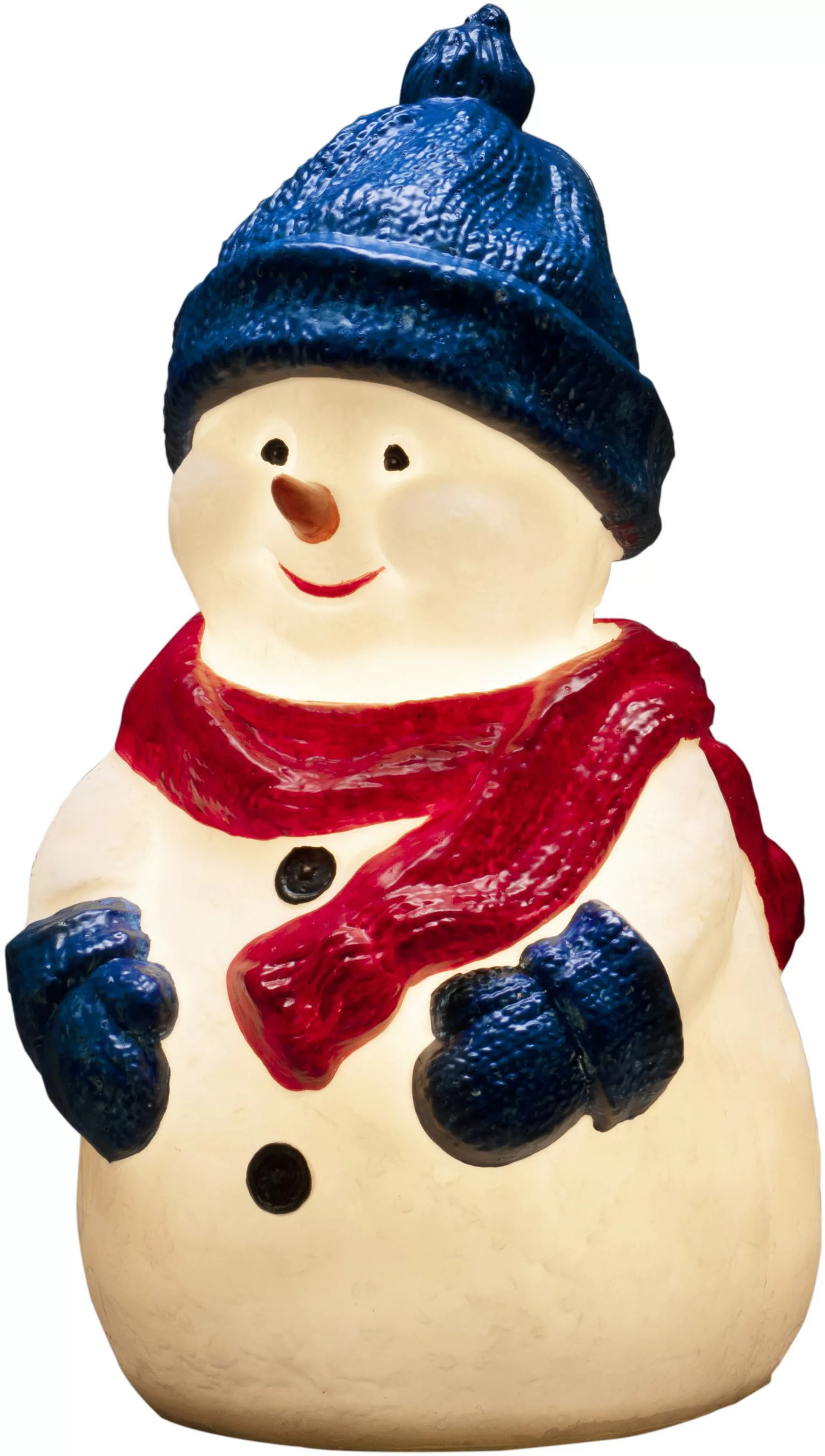 KONSTSMIDE LED Dekofigur "Kunststoffschneemann, Weihnachtsdeko aussen", 4 w günstig online kaufen