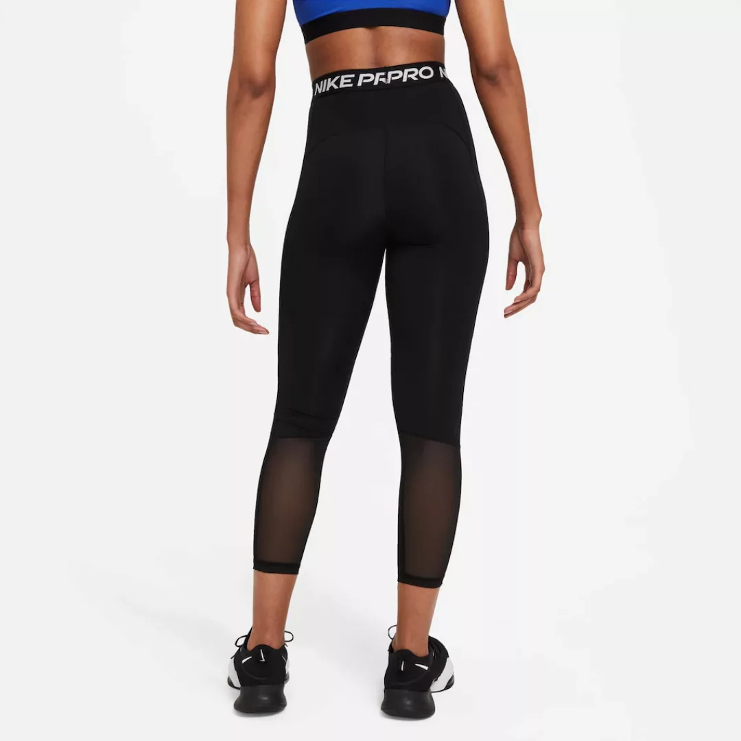 Nike Pro 365 Strumpfhose Mit Hohem Bund L Black / White günstig online kaufen