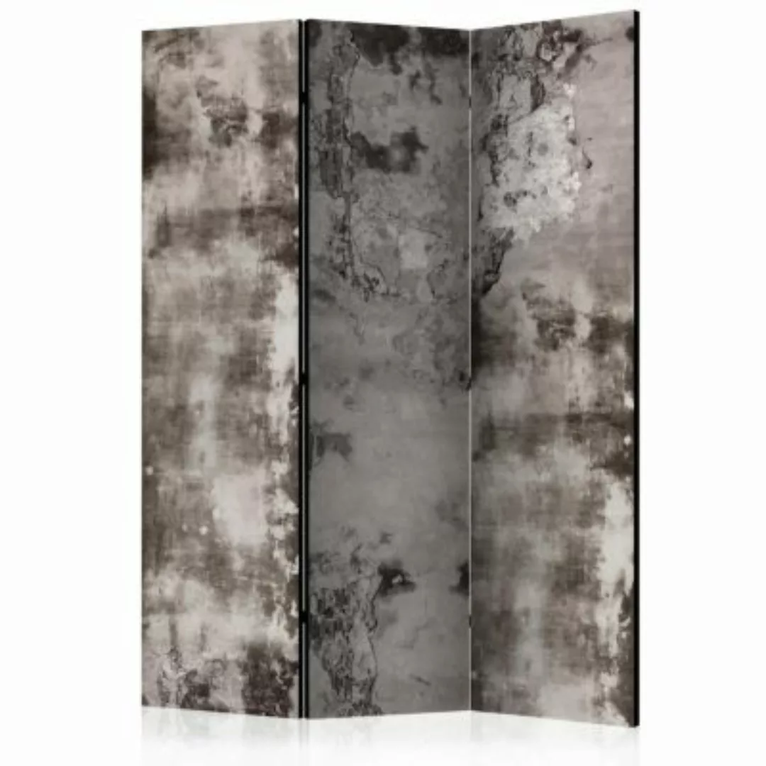 artgeist Paravent Old Plaster [Room Dividers] grau Gr. 135 x 172 günstig online kaufen