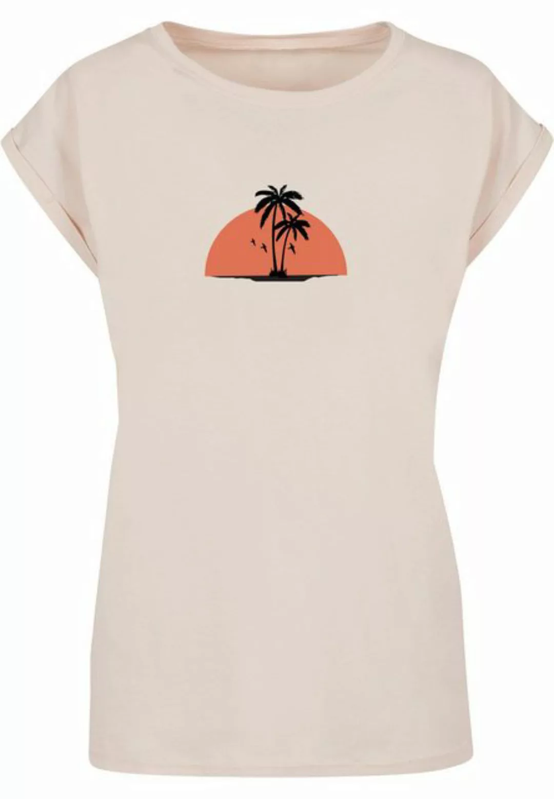 Merchcode T-Shirt Merchcode Damen Ladies Summer - Beach T-Shirt (1-tlg) günstig online kaufen