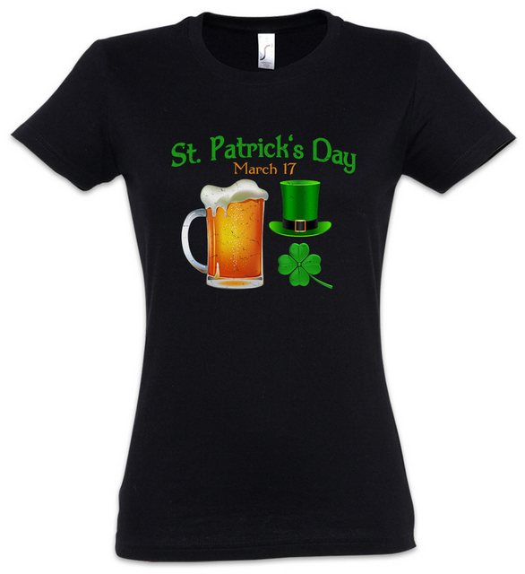 Urban Backwoods Print-Shirt St. Patrick's Day Damen T-Shirt Irland Ireland günstig online kaufen