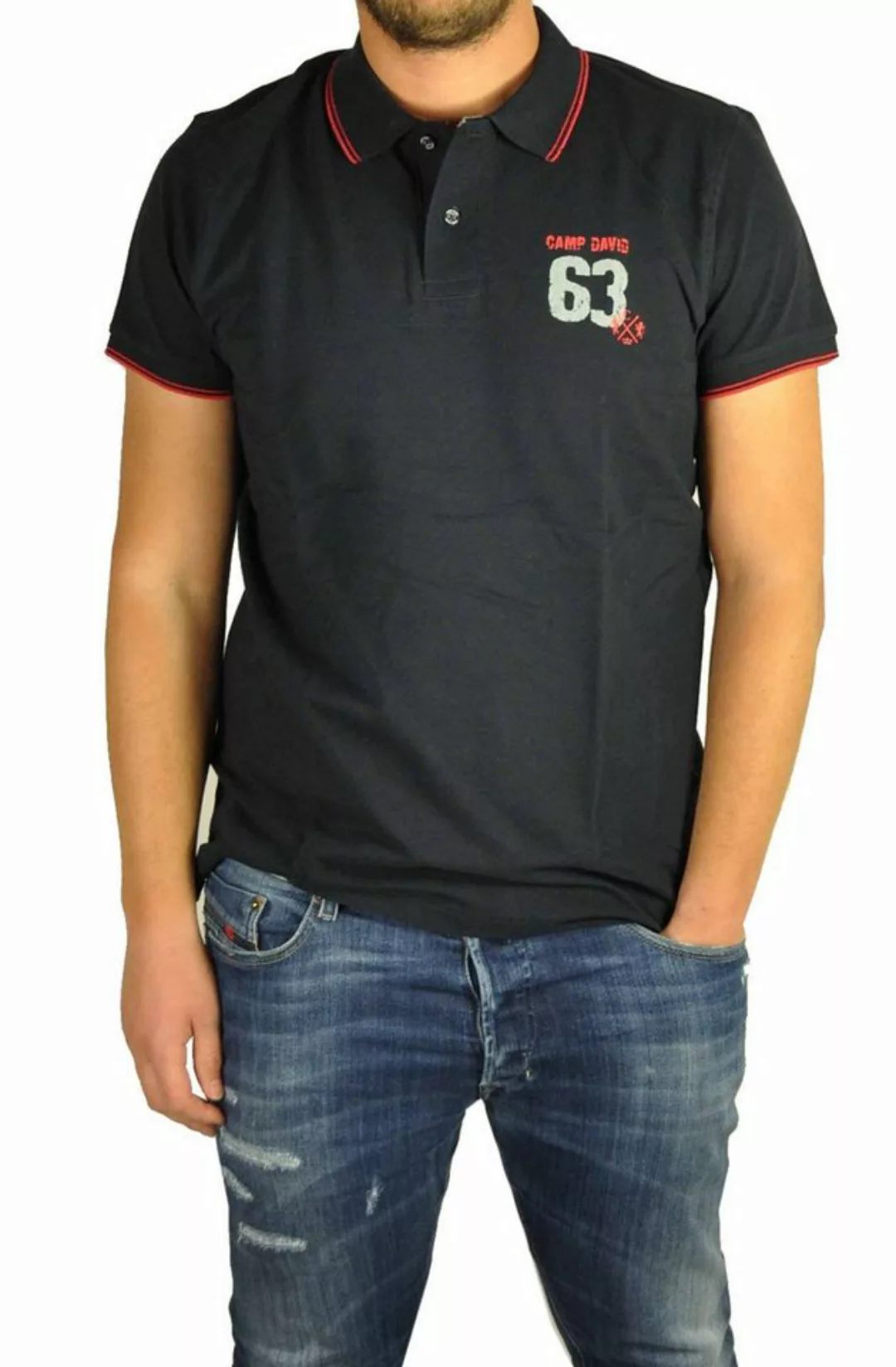 CAMP DAVID Poloshirt 99-1680 günstig online kaufen