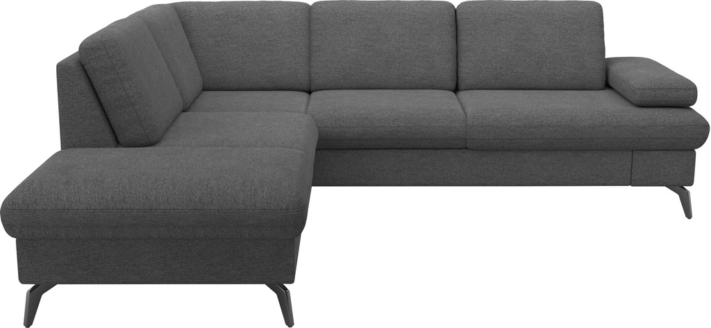sit&more Ecksofa "Morris Jubi L-Form", inkl. Armteilfunktion und 1 Zierkiss günstig online kaufen