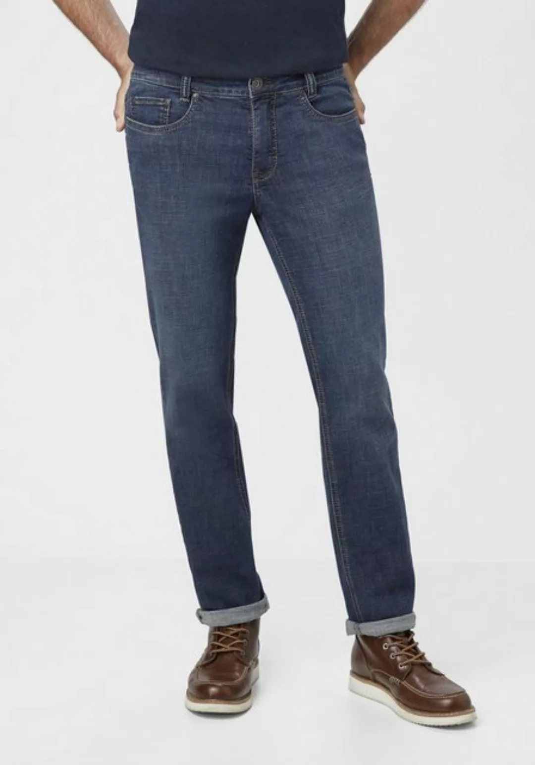 Paddock's Slim-fit-Jeans PIPE Saddle Stitch 5-Pocket Jeans mit Motion & Com günstig online kaufen