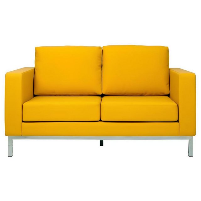 Xlmoebel Sofa Neue moderne 2-Sitzer-Wohnlandschaft mit Kunstlederbezug - Sc günstig online kaufen