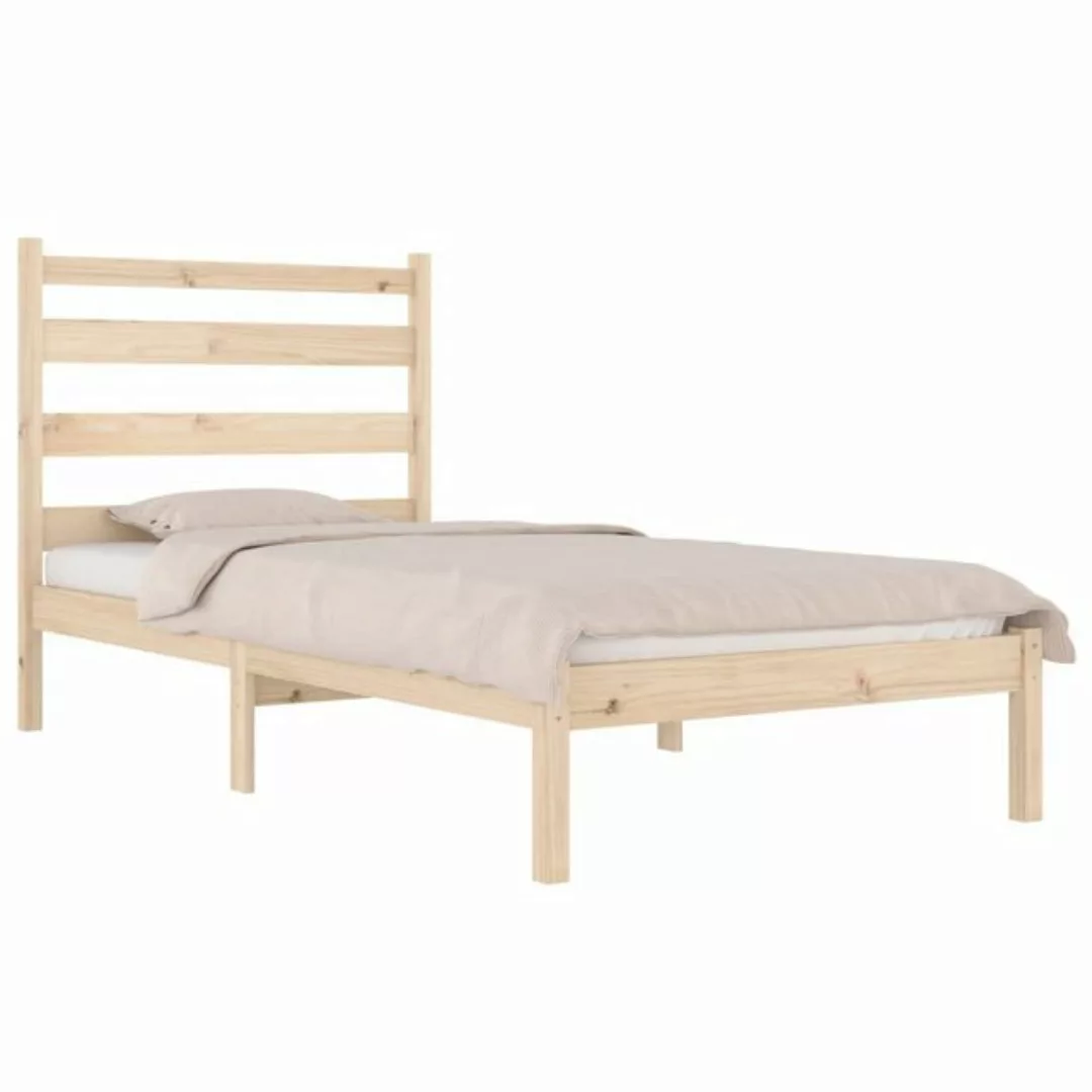 vidaXL Bett Massivholzbett Kiefer 90x190 cm günstig online kaufen