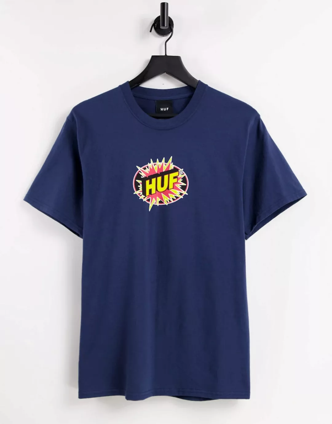 HUF – TNT – T-Shirt mit Logo in Marineblau günstig online kaufen