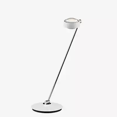 Occhio Sento Tavolo 80 D Tischleuchte LED links, Kopf weiß glänzend/Body ch günstig online kaufen