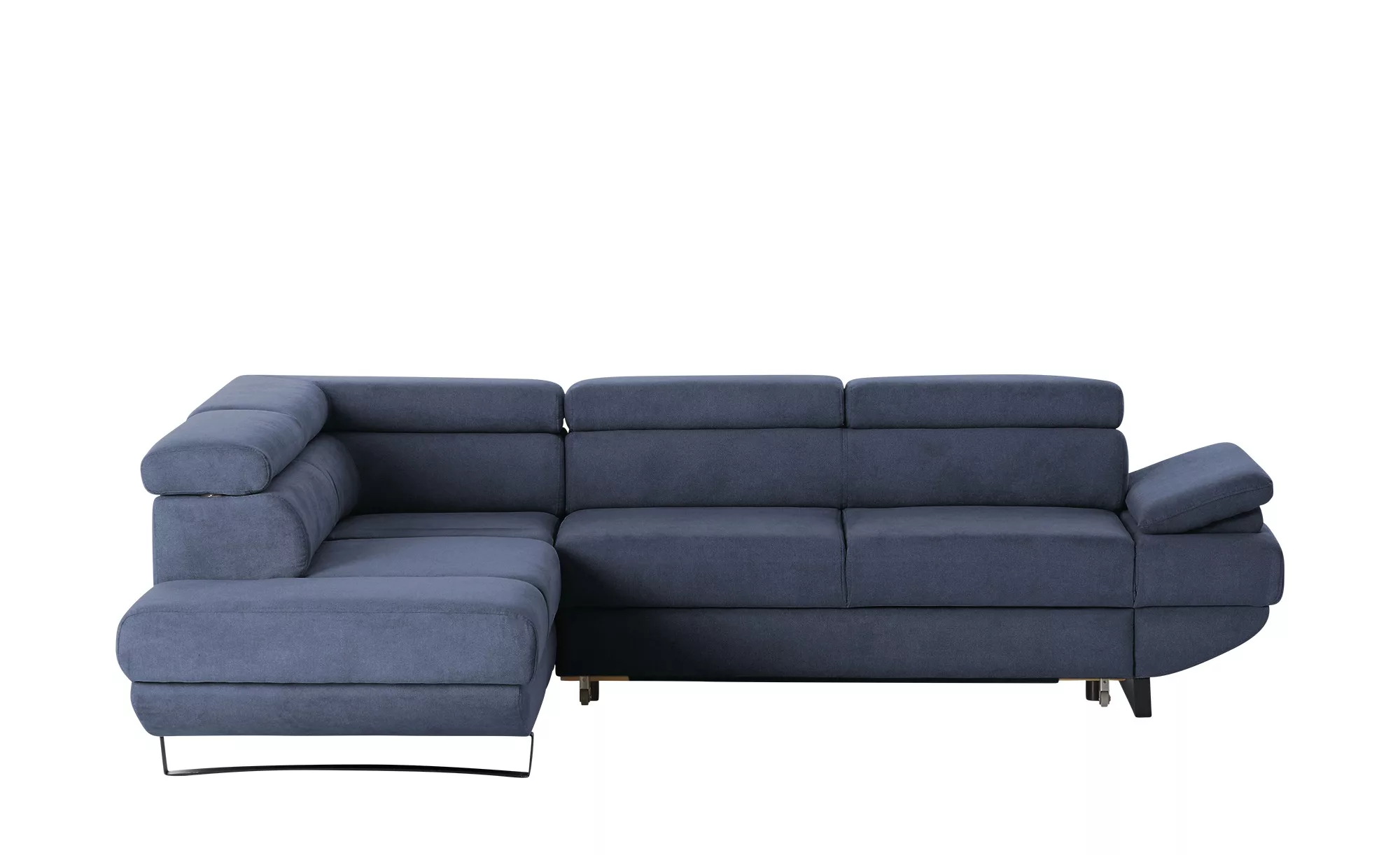 switch Ecksofa aus Mikrofaser Gio ¦ blau ¦ Maße (cm): B: 263 H: 74 T: 200.0 günstig online kaufen