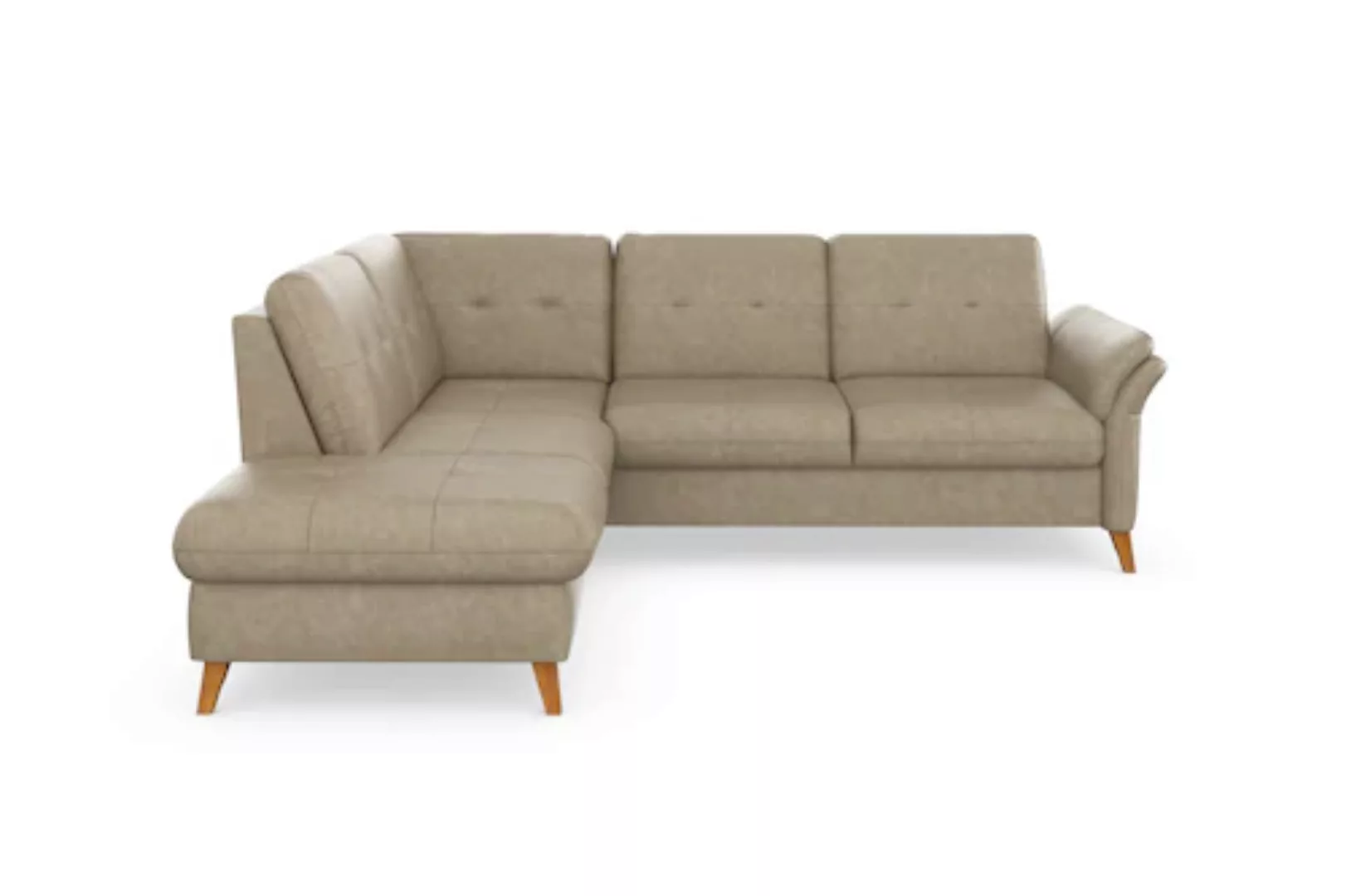 sit&more Ecksofa »Göteborg«, inkl. Sitztiefenverstellung, wahlweise mit Bet günstig online kaufen