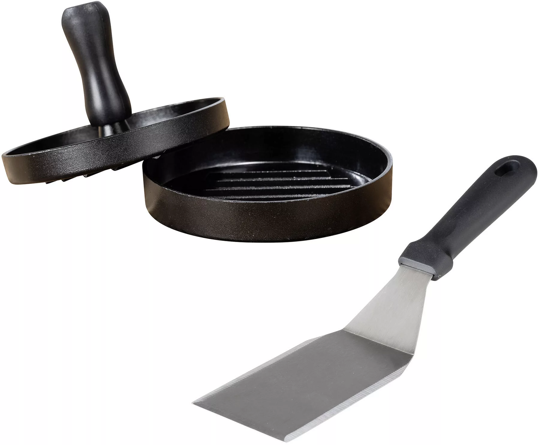 WENKO Burgerpresse »Burger-Set«, (Set, 2 St.), Hamburgerpresse & Plancha Sp günstig online kaufen