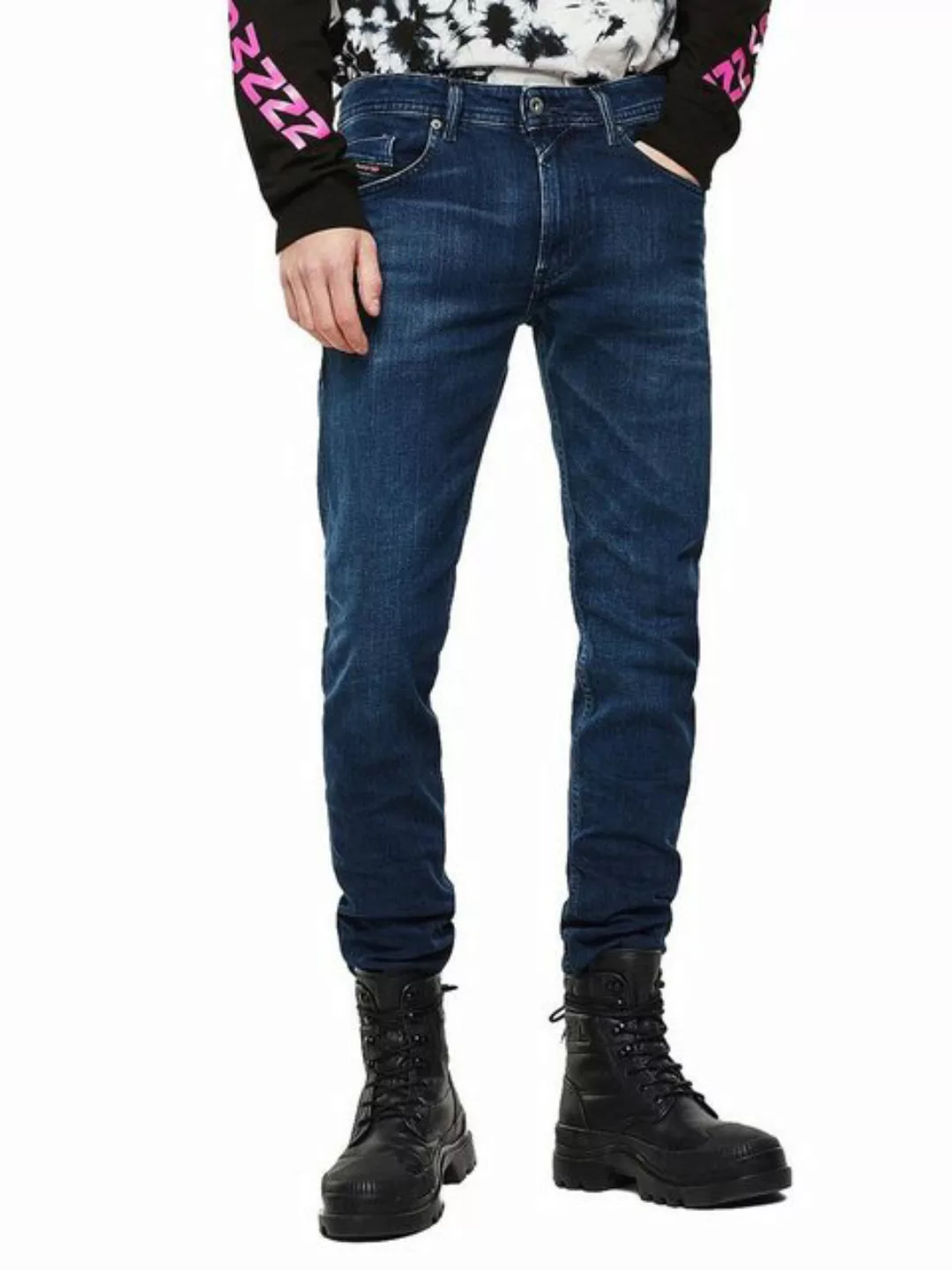 Diesel Slim-fit-Jeans Low Waist - Thommer-X 0095T - W29 L32 günstig online kaufen