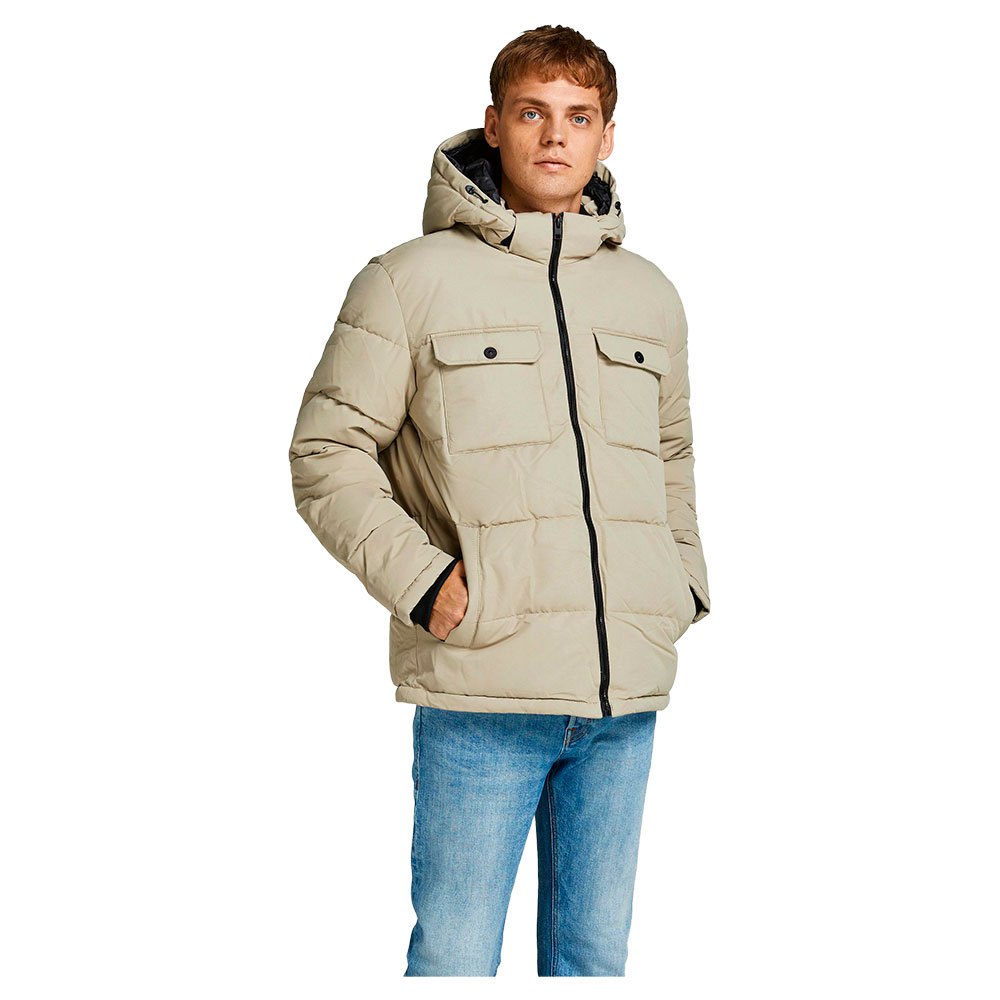 Jack & Jones Ronald Puffer Ln Jacke XS Crockery günstig online kaufen