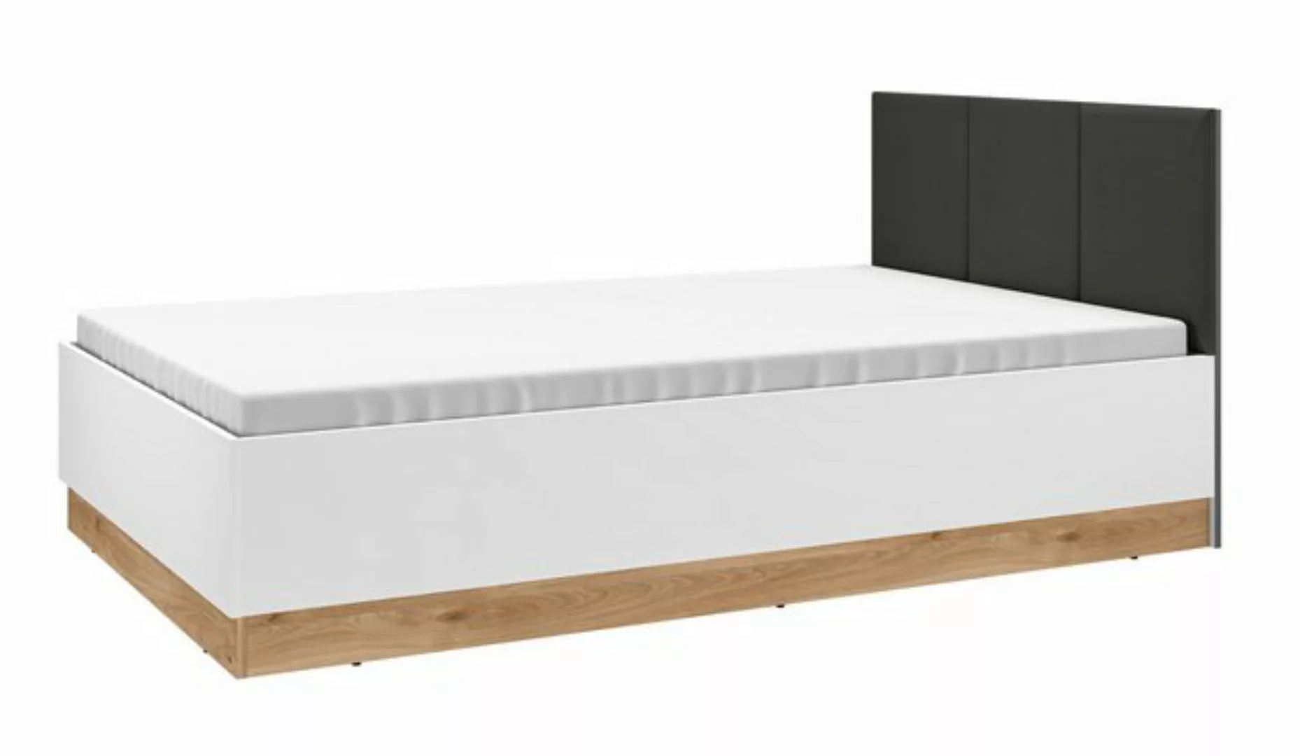 99rooms Bettgestell Oscar (Bettgestell, Bett), 120x200 cm, mit Lattenrost, günstig online kaufen