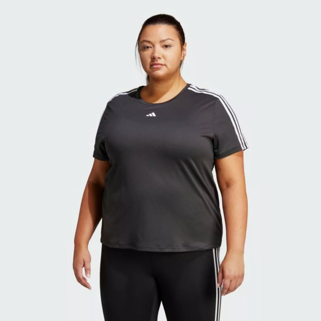 adidas Performance T-Shirt "AEROREADY TRAIN ESSENTIALS 3-STREIFEN – GROSSE günstig online kaufen