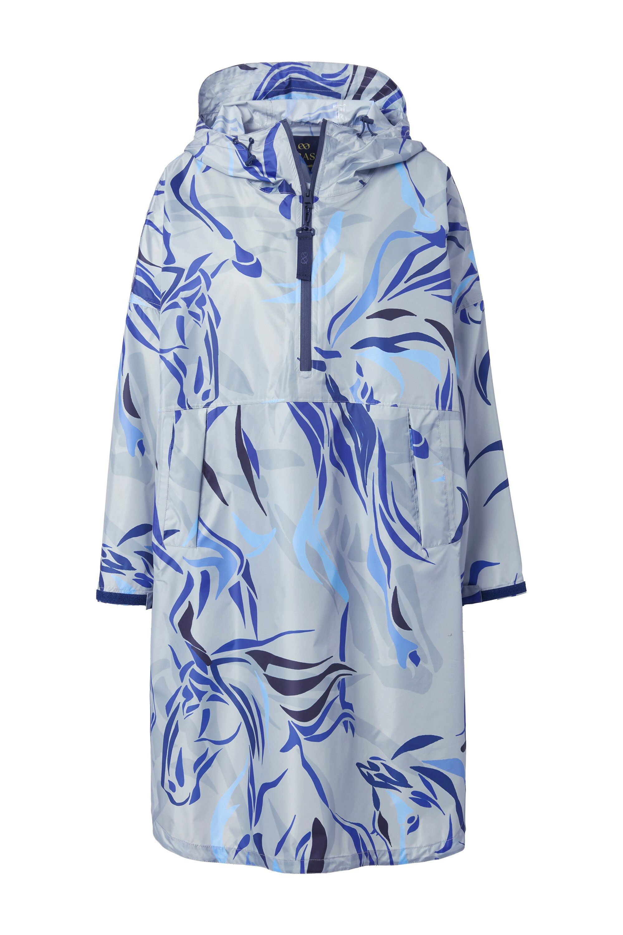 Laurasøn Funktionsjacke Funktions-Regencape Unisex Print Kapuze günstig online kaufen